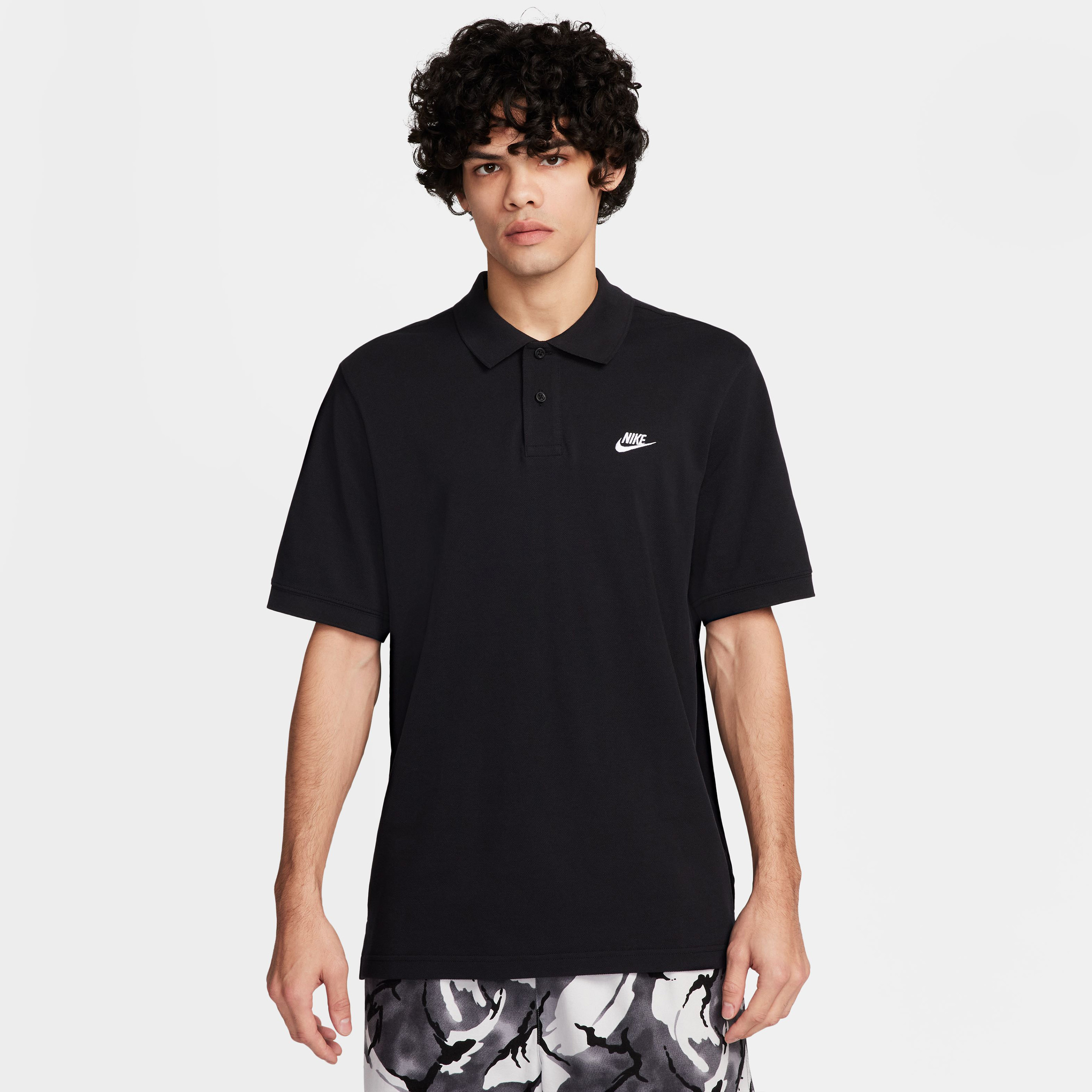 تيشيرت بولو نايك رجالي Club Piqué بأكمام قصيرة-men-clothing-tshirtsandpolos-polos-image-1