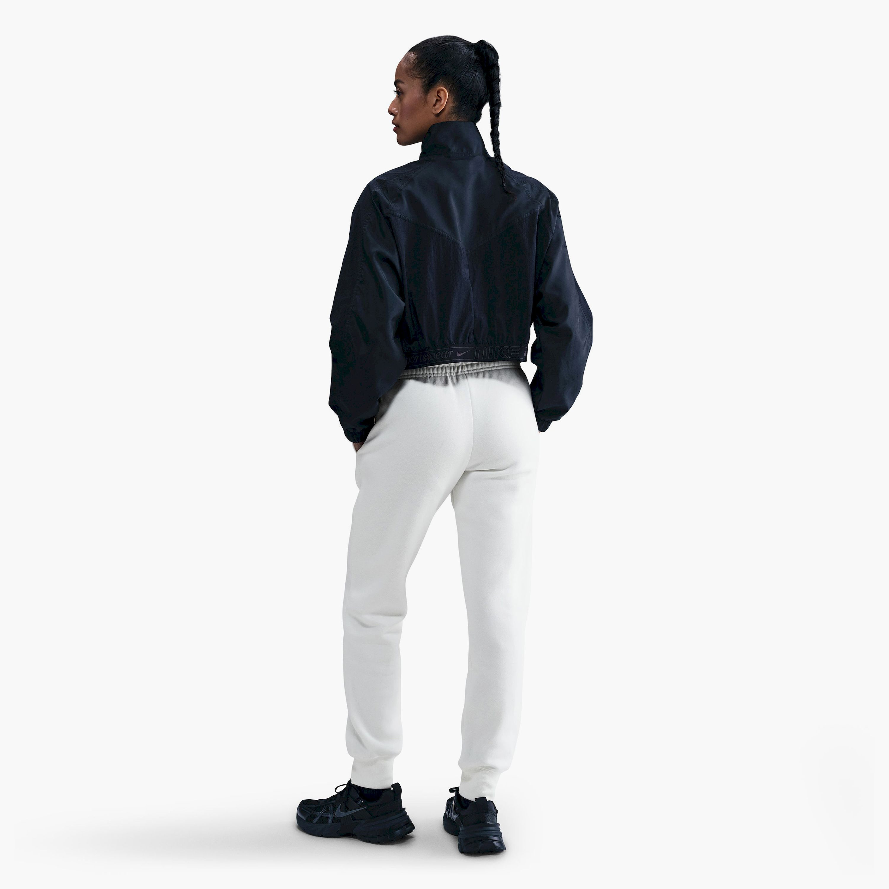 نايكي- بنطال رياضي نسائي من فينيكس فليس بخصر متوسط ​​NKFZ7626 | OE-women-clothing-bottoms-joggers-image-3