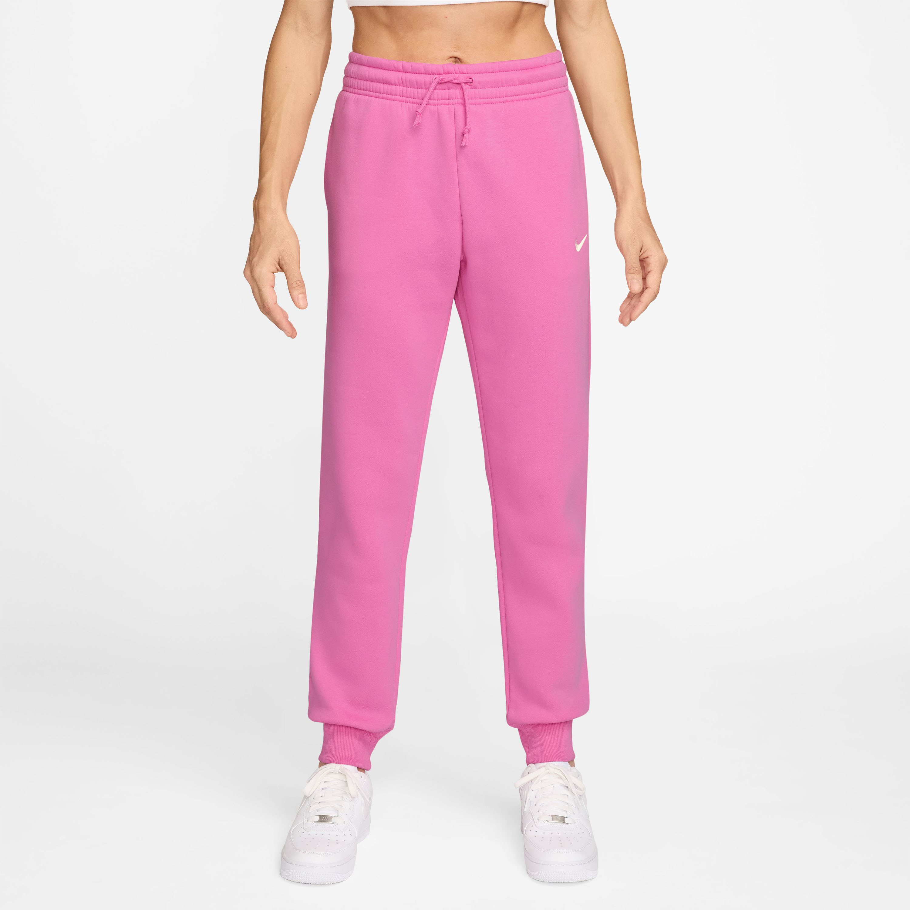نايكي- بنطال رياضي نسائي من فينيكس فليس بخصر متوسط ​​NKFZ7626 | OE-women-clothing-bottoms-joggers-image-17