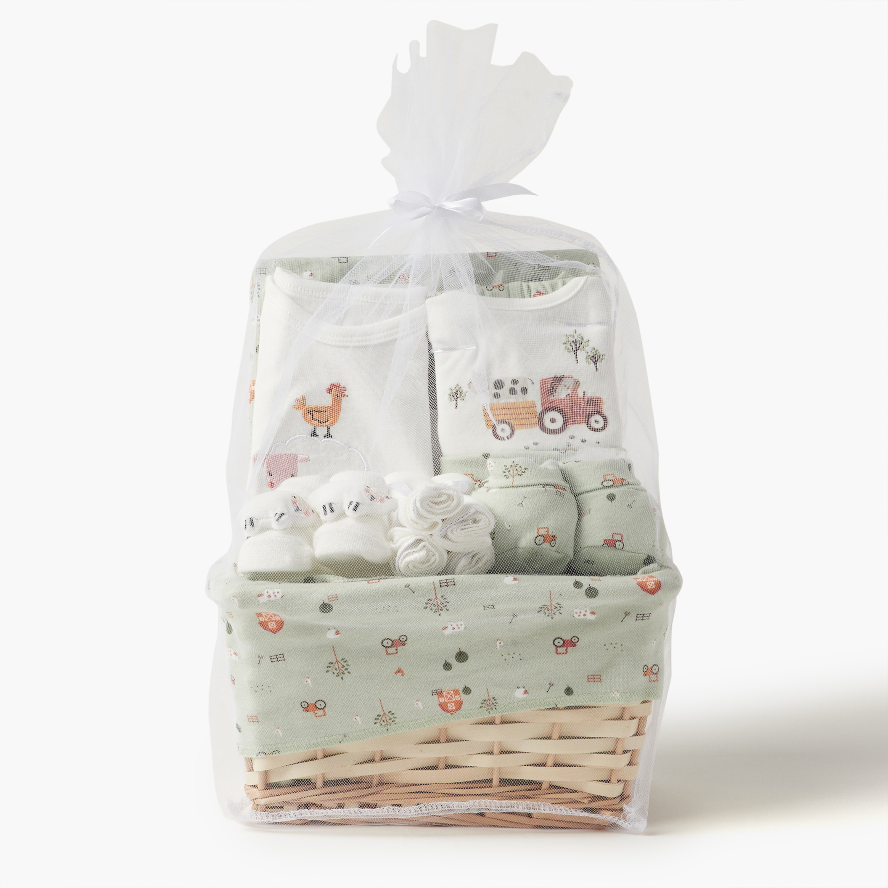 طقم هدايا ملابس بطبعات فيل 12 قطع من جونيورز-baby-boys-clothing-setsandcoords-image-1