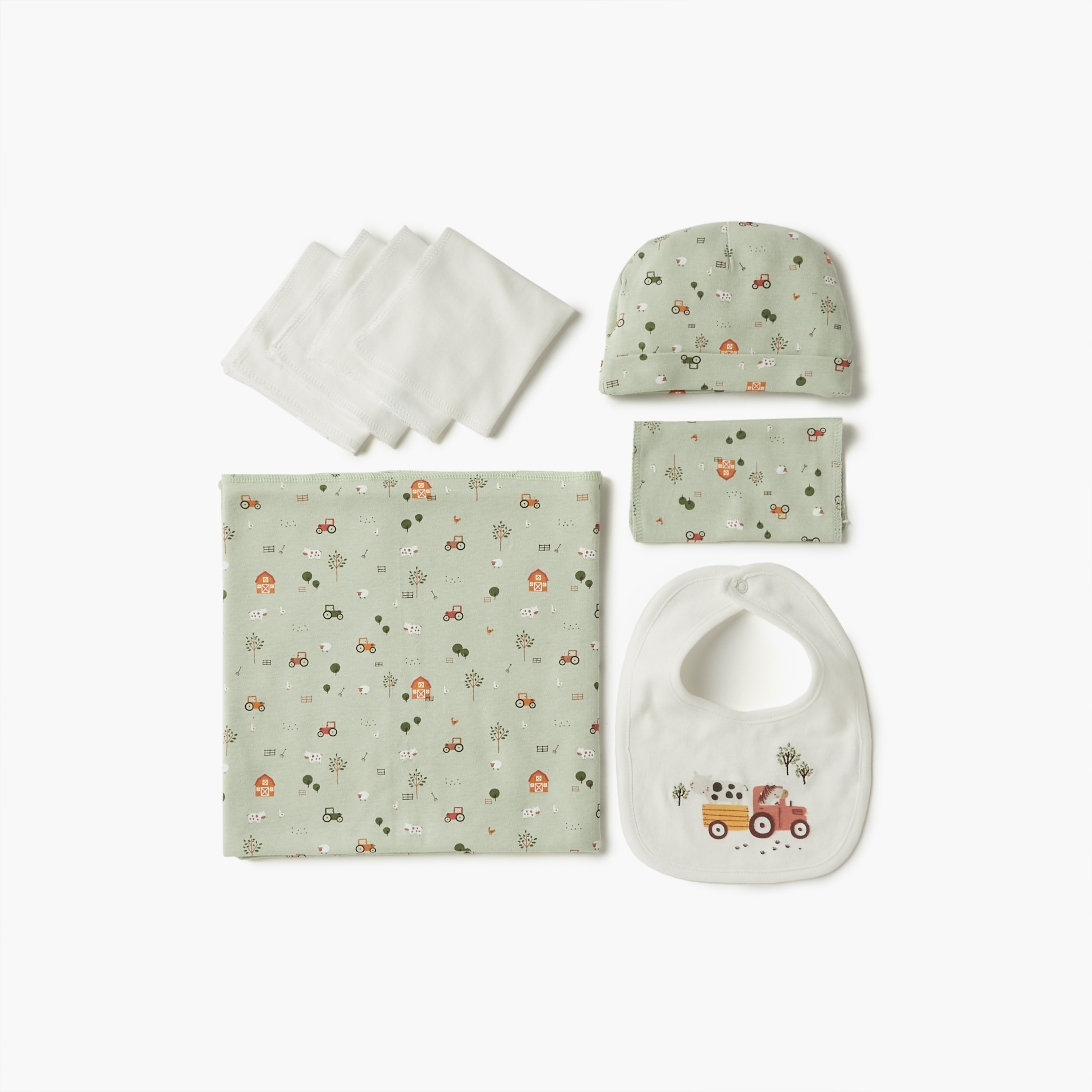 طقم هدايا ملابس بطبعات فيل 12 قطع من جونيورز-baby-boys-clothing-setsandcoords-image-4
