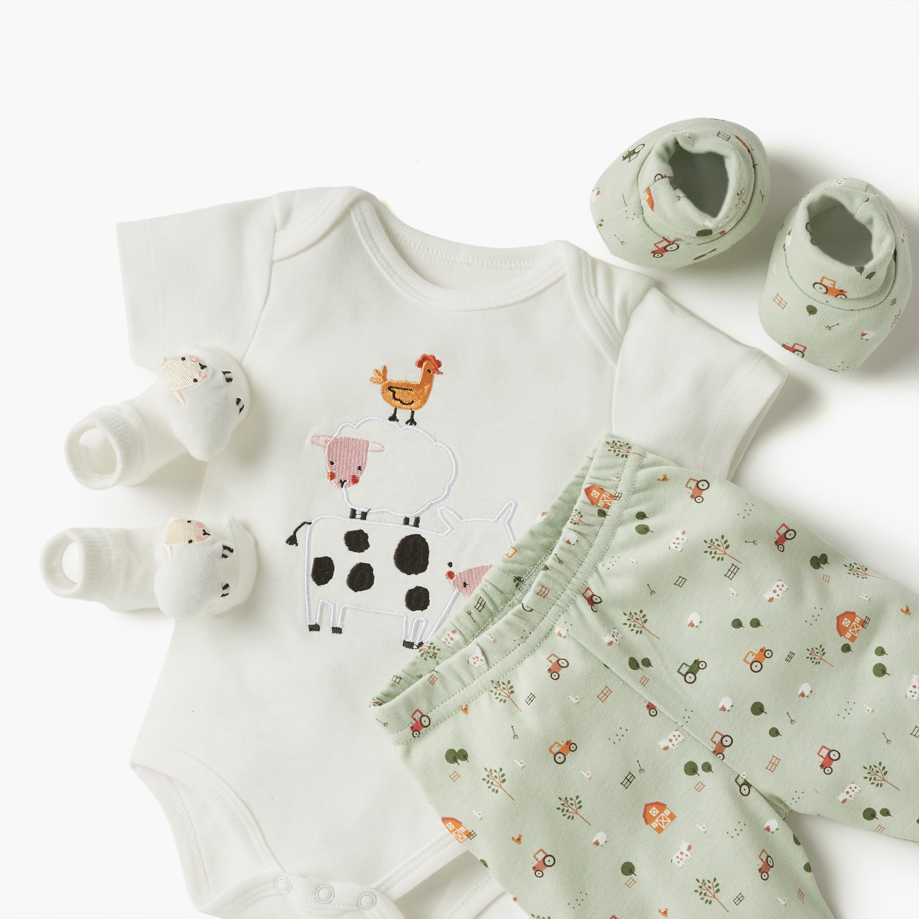 طقم هدايا ملابس بطبعات فيل 12 قطع من جونيورز-baby-boys-clothing-setsandcoords-image-5