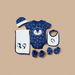 Juniors Bear Print 7-Piece Clothing Gift Set-Clothes Sets-thumbnail-1