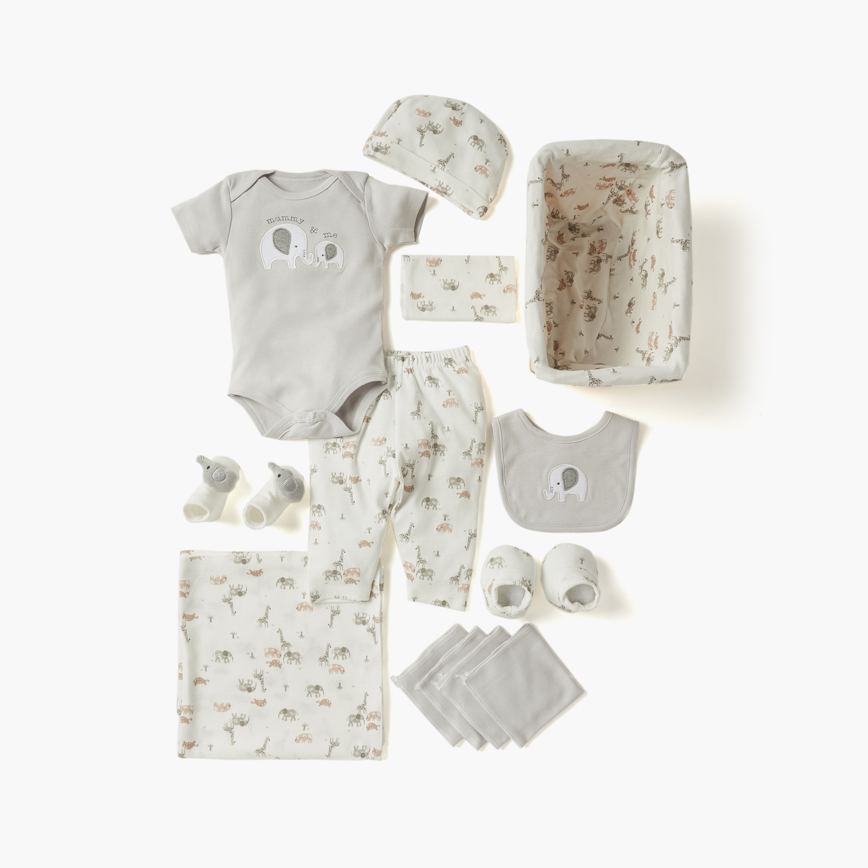 Juniors 8-Piece Duck Print Clothing Gift Set-baby-girls-clothing-setsandcoords-image-2