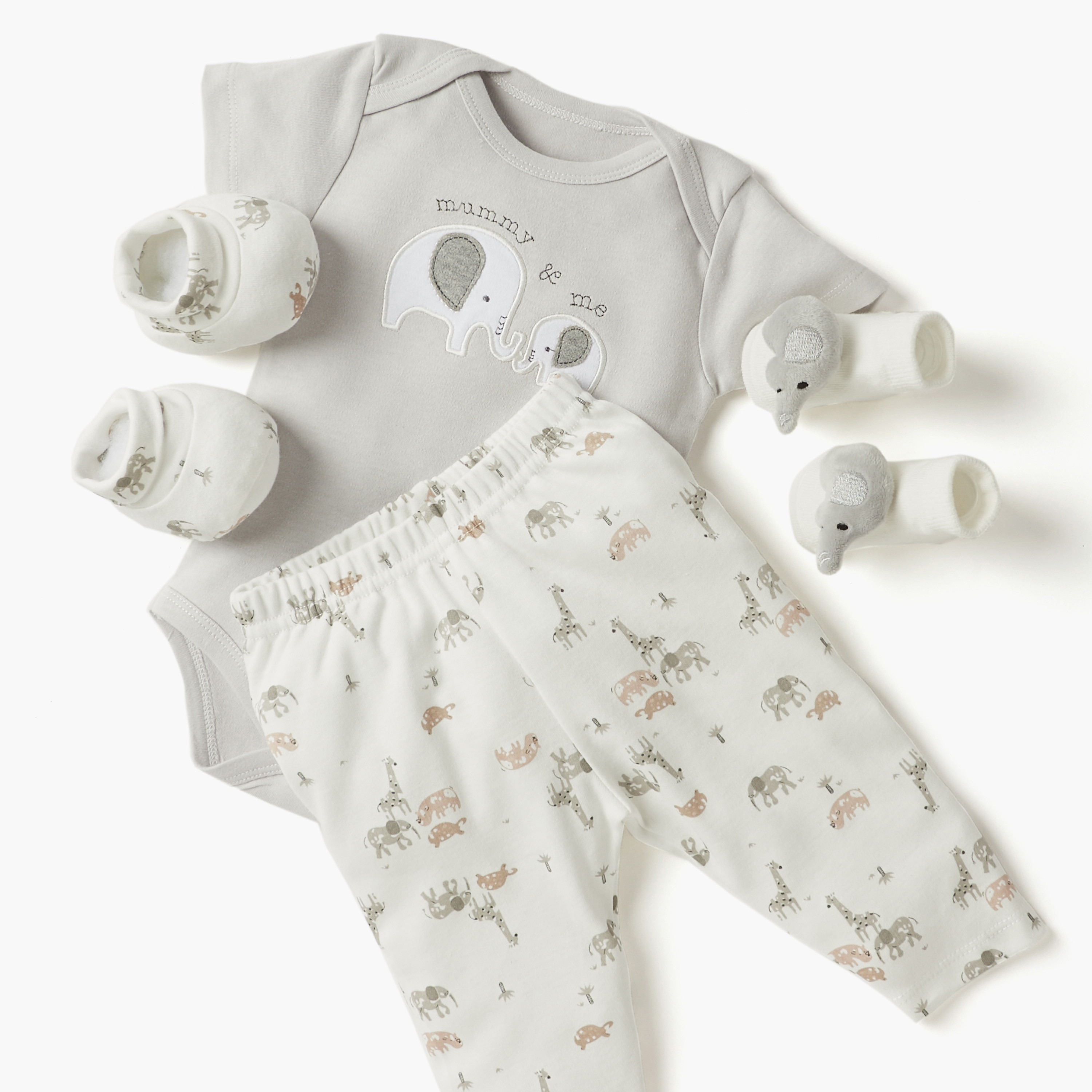 Juniors 8-Piece Duck Print Clothing Gift Set-baby-girls-clothing-setsandcoords-image-4