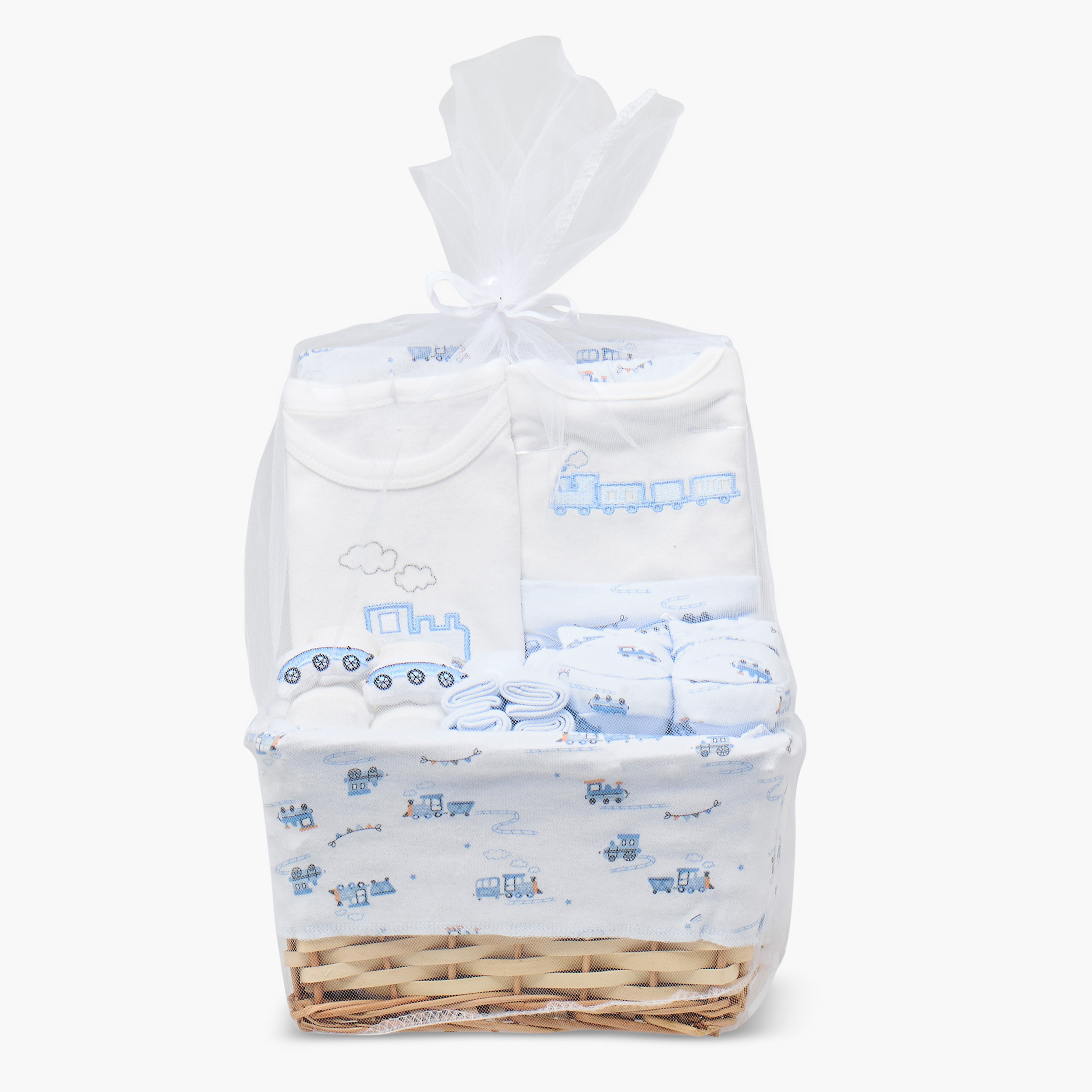 Juniors Vehicle Print 12-Piece Clothing Gift Set-baby-boys-clothing-multipacks-image-1