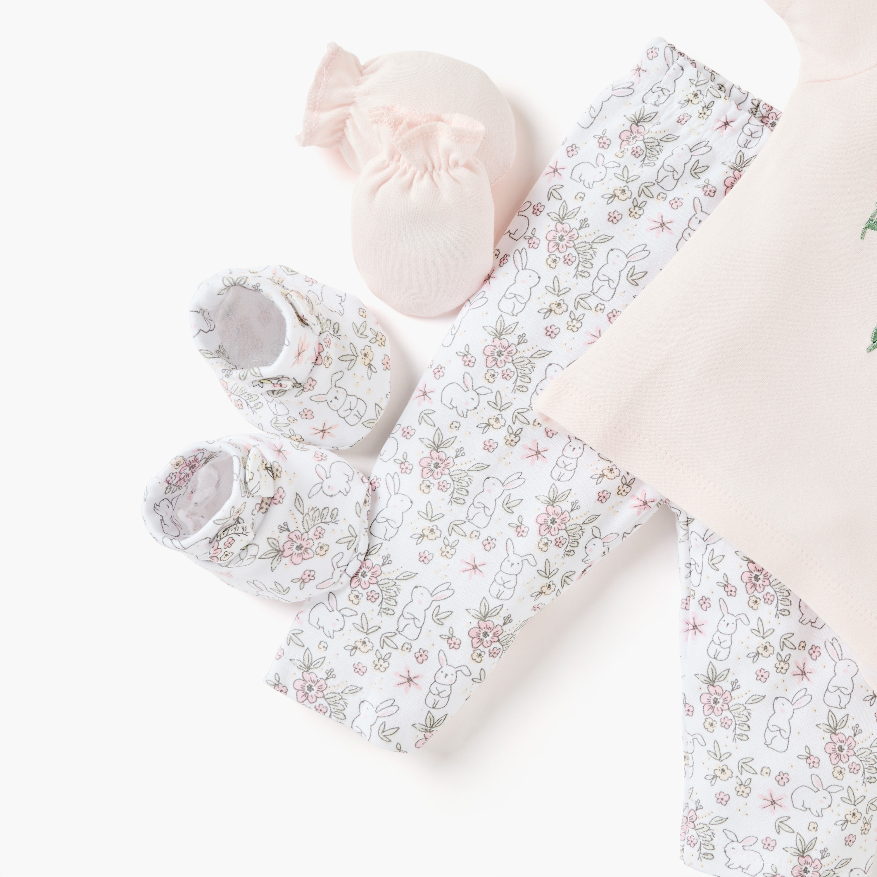 طقم هدايا ملابس أرنب 7 قطع من جونيورز-baby-girls-clothing-setsandcoords-image-7