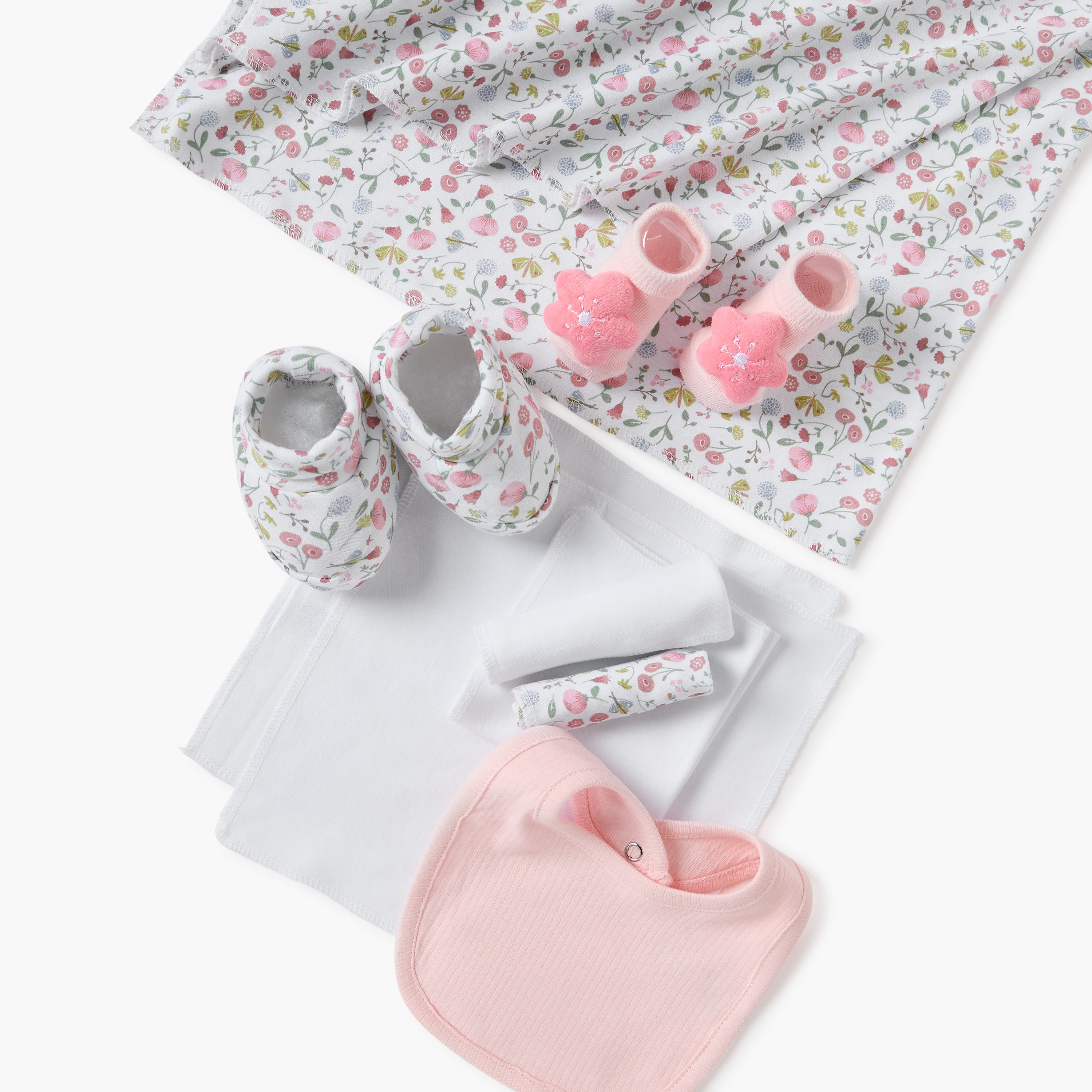Juniors Floral Print 12-Piece Clothing Gift Set-baby-girls-clothing-setsandcoords-image-14