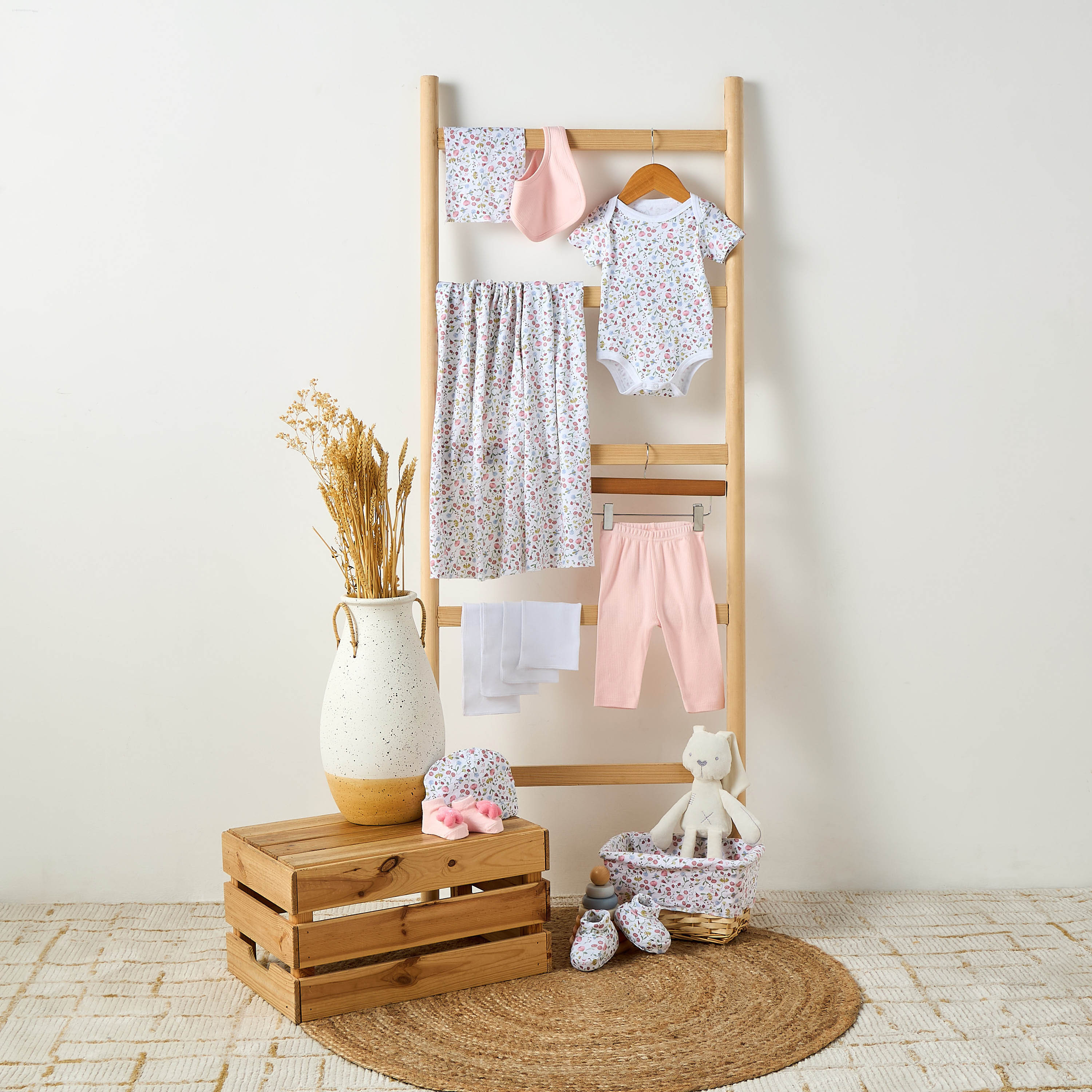Juniors Floral Print 12-Piece Clothing Gift Set-baby-girls-clothing-setsandcoords-image-15