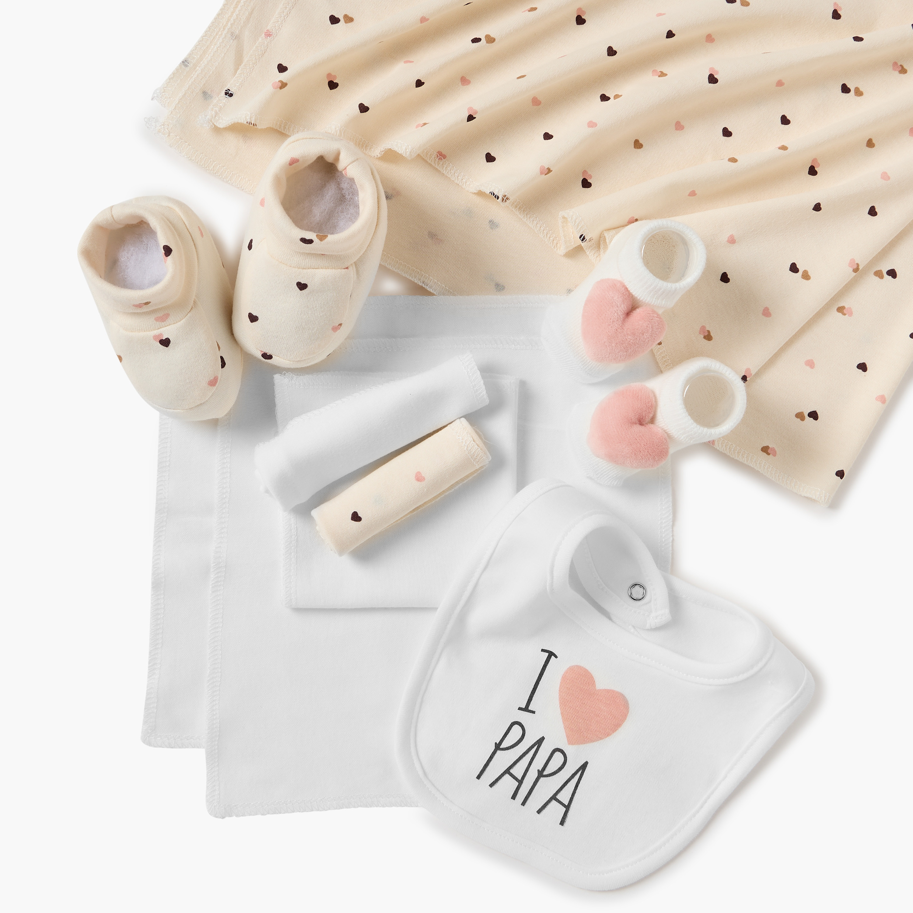 طقم هدايا ملابس 12 قطعة بطبعات قلب من جونيورز-baby-girls-clothing-setsandcoords-image-14