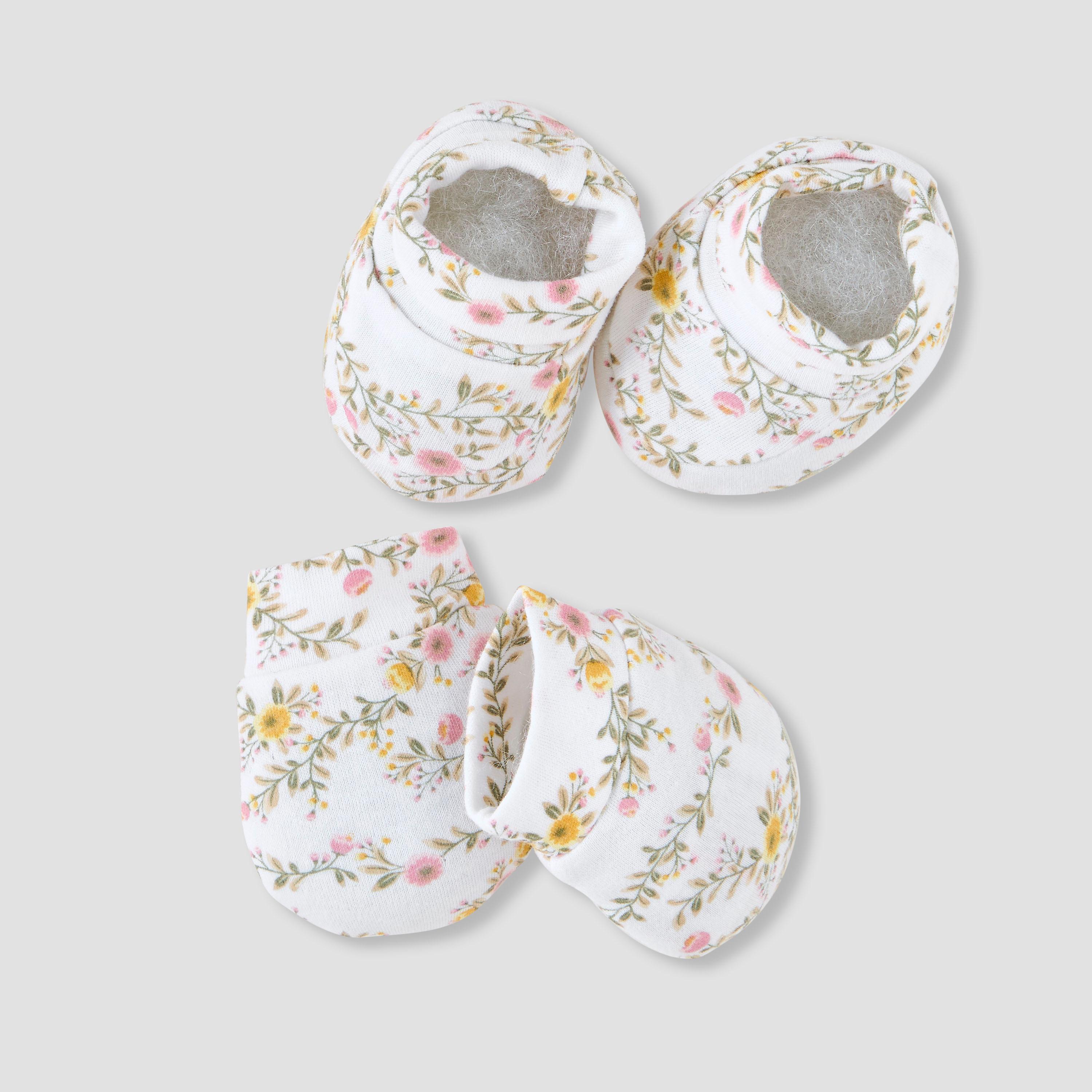 طقم هدايا ملابس 7 قطع بطبعات الأزهار من جونيورز-baby-girls-clothing-setsandcoords-image-10