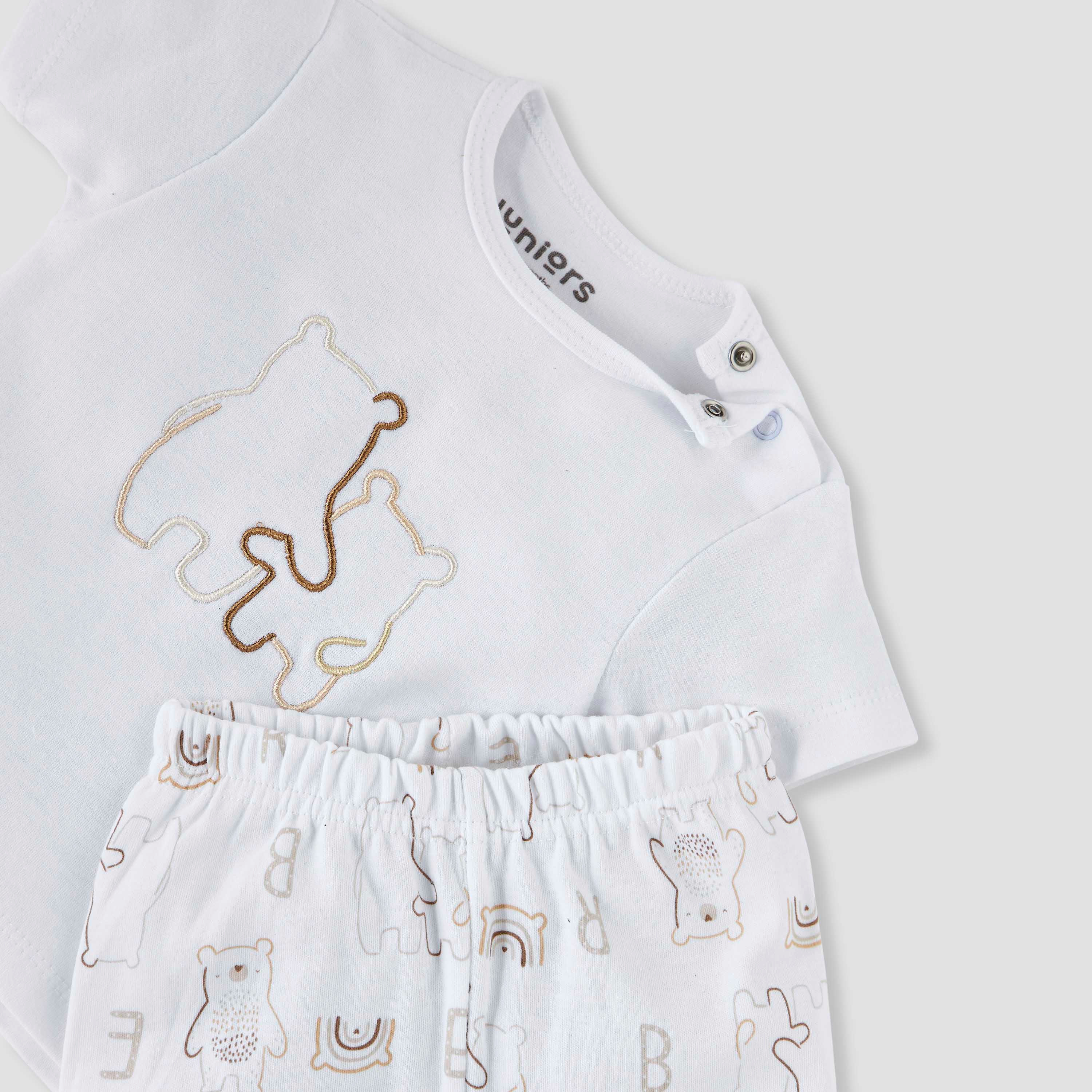 طقم هدية ملابس أطفال من 7 قطع بطبعات من جونيورز-baby-girls-clothing-setsandcoords-image-11