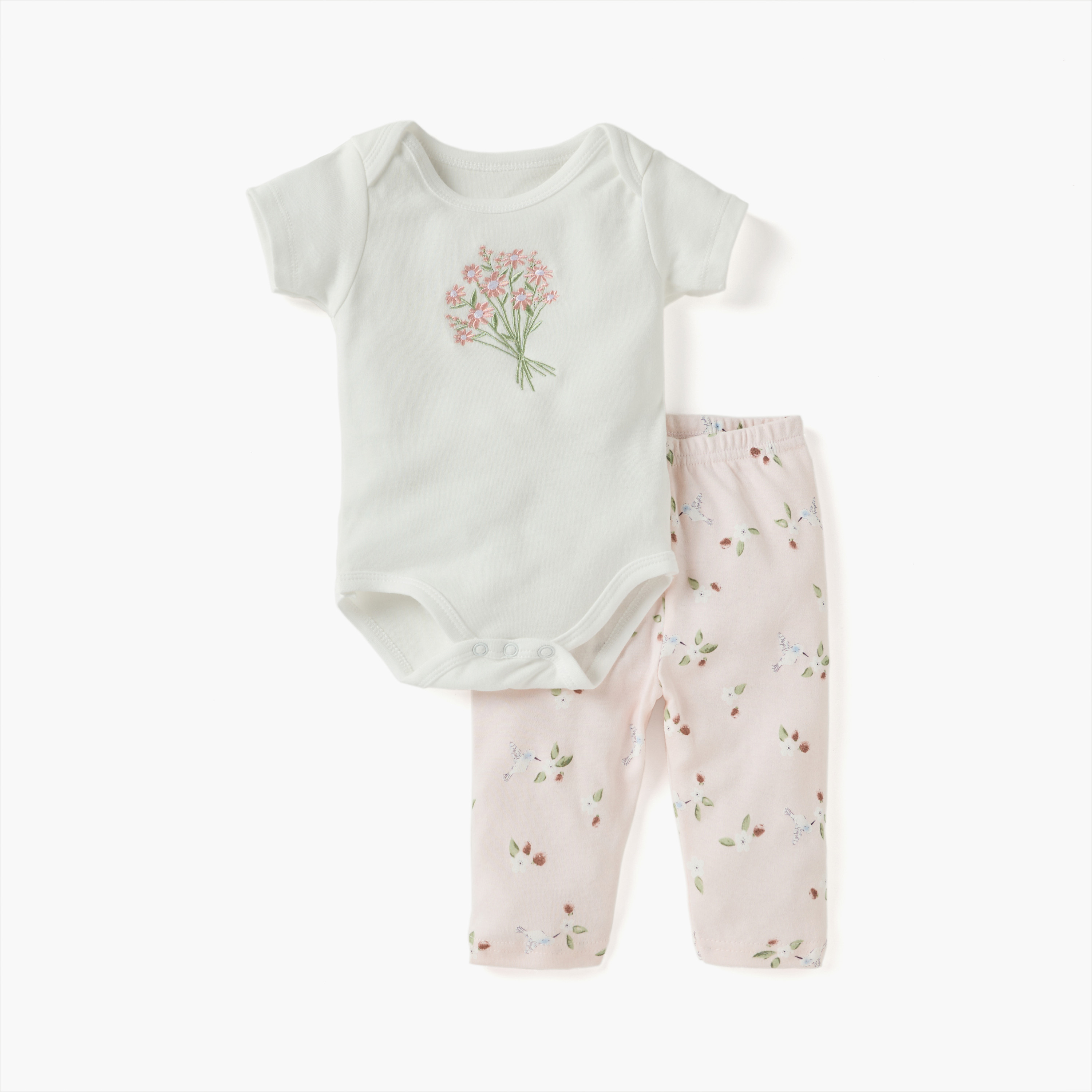 Juniors 12-Piece Floral Print Clothing Gift Set-baby-girls-clothing-setsandcoords-image-3