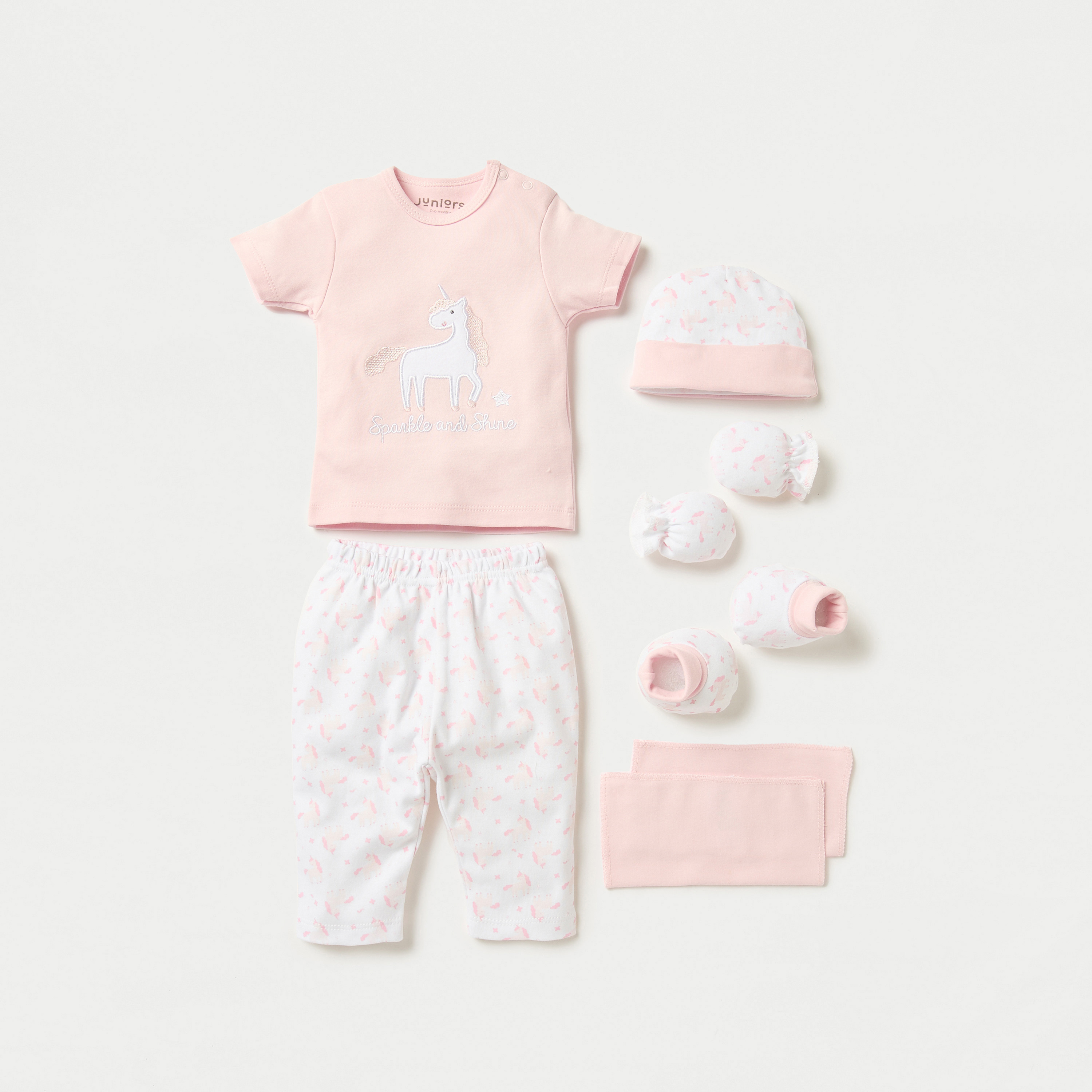 Juniors 8-Piece Assorted Clothing Set-baby-girls-clothing-setsandcoords-image-2