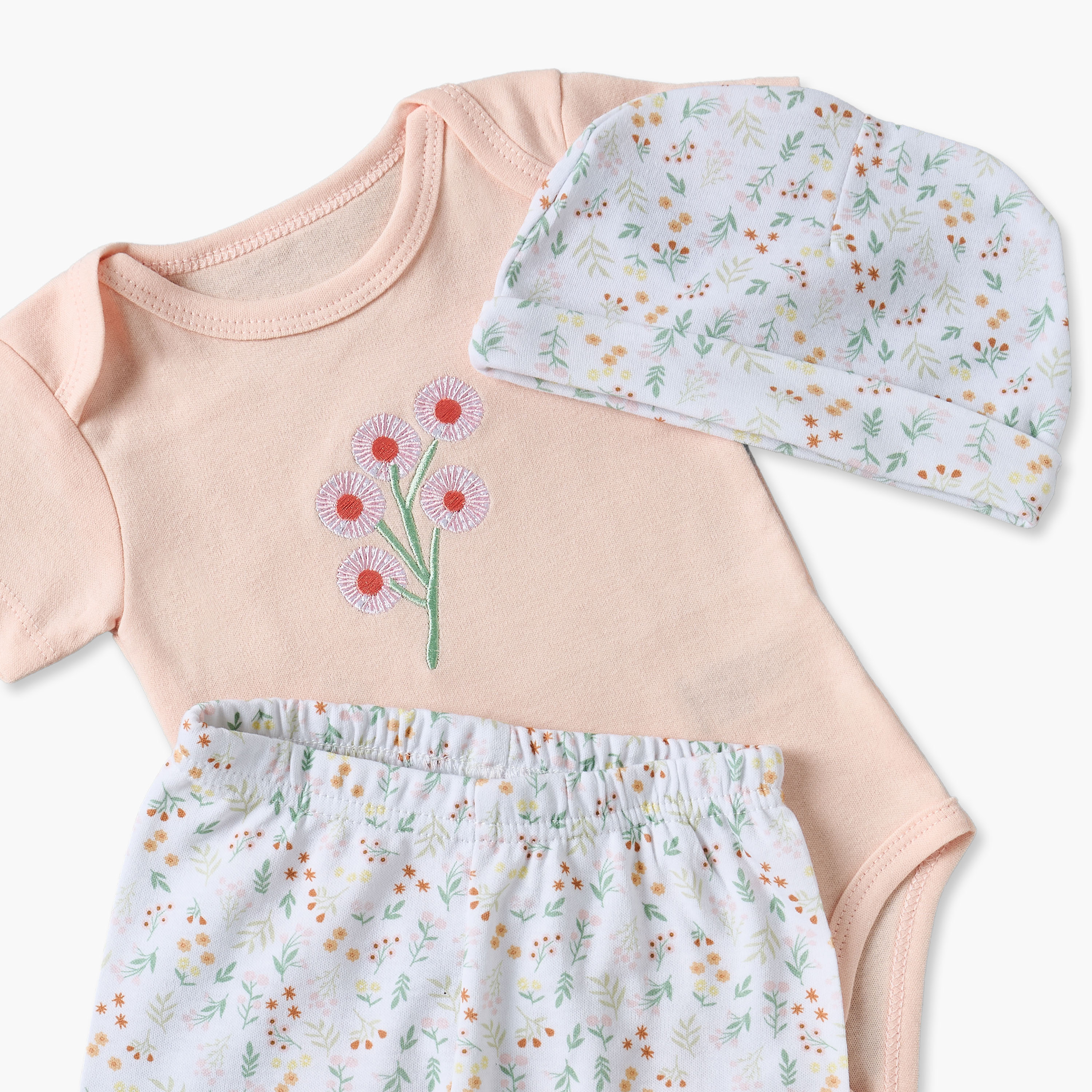 طقم هدايا ملابس 12 قطعة بطبعات زهرية من جونيورز-baby-girls-clothing-setsandcoords-image-14