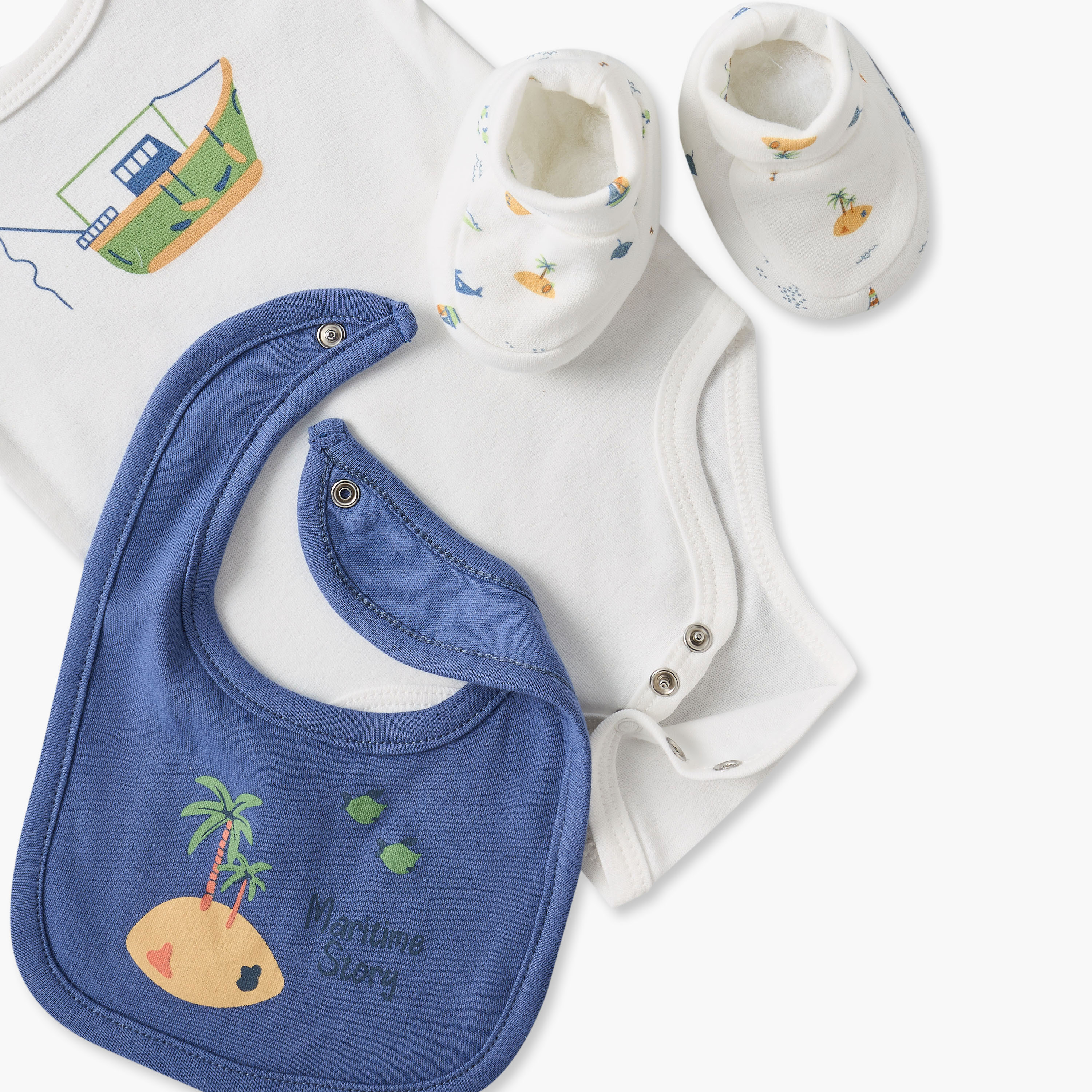 Set of 12 Juniors Clothing Gift Set with Snap Button Closure-baby-boys-clothing-setsandcoords-image-16