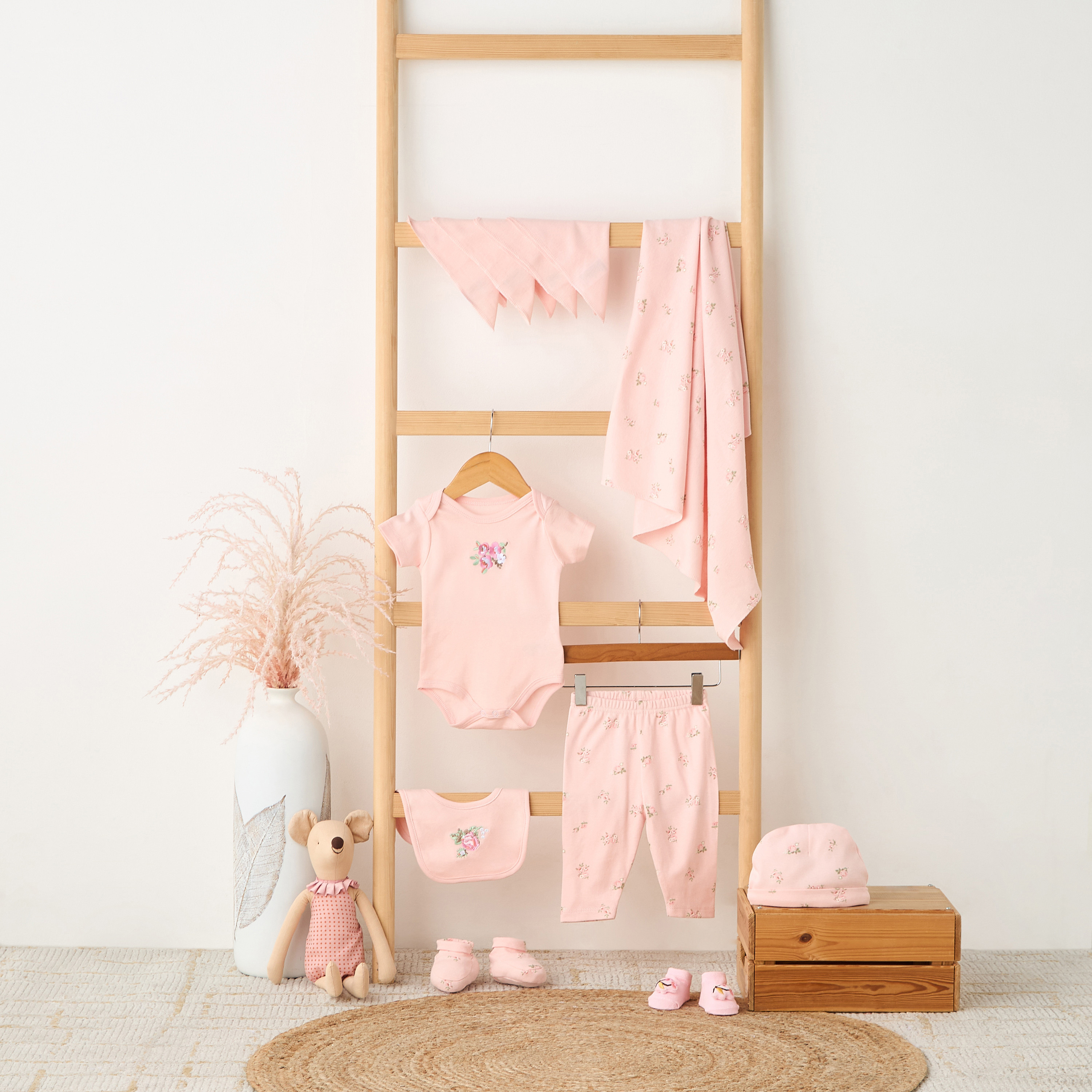 Set of 12 Juniors Clothing Gift Set with Snap Button Closure-baby-girls-clothing-setsandcoords-image-17