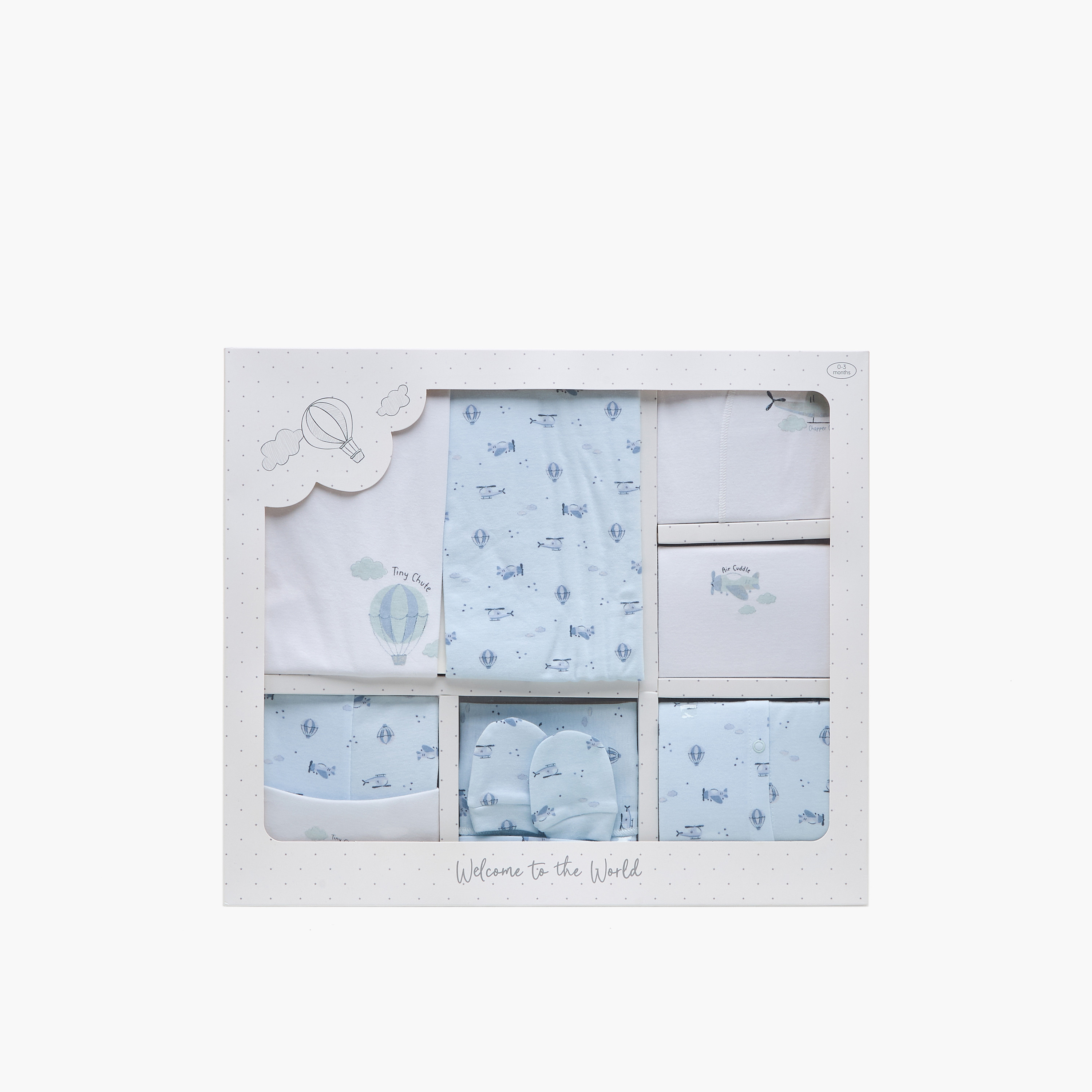 طقم هدايا ملابس 9 قطع بطبعات من جونيورز-baby-boys-clothing-setsandcoords-image-1
