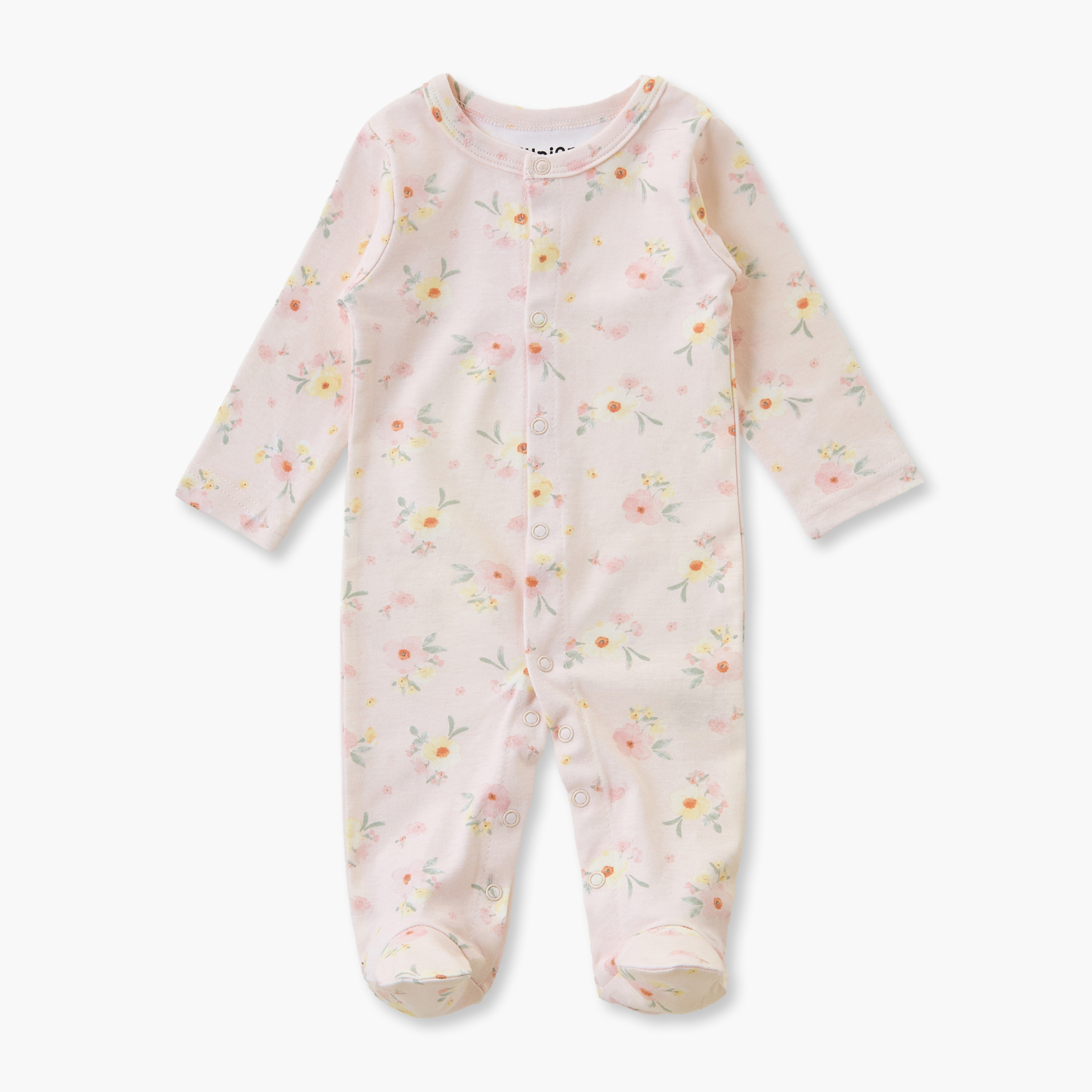 طقم ملابس هدايا بطبعات زهرية 9 قطع من جونيورز-baby-girls-clothing-setsandcoords-image-3