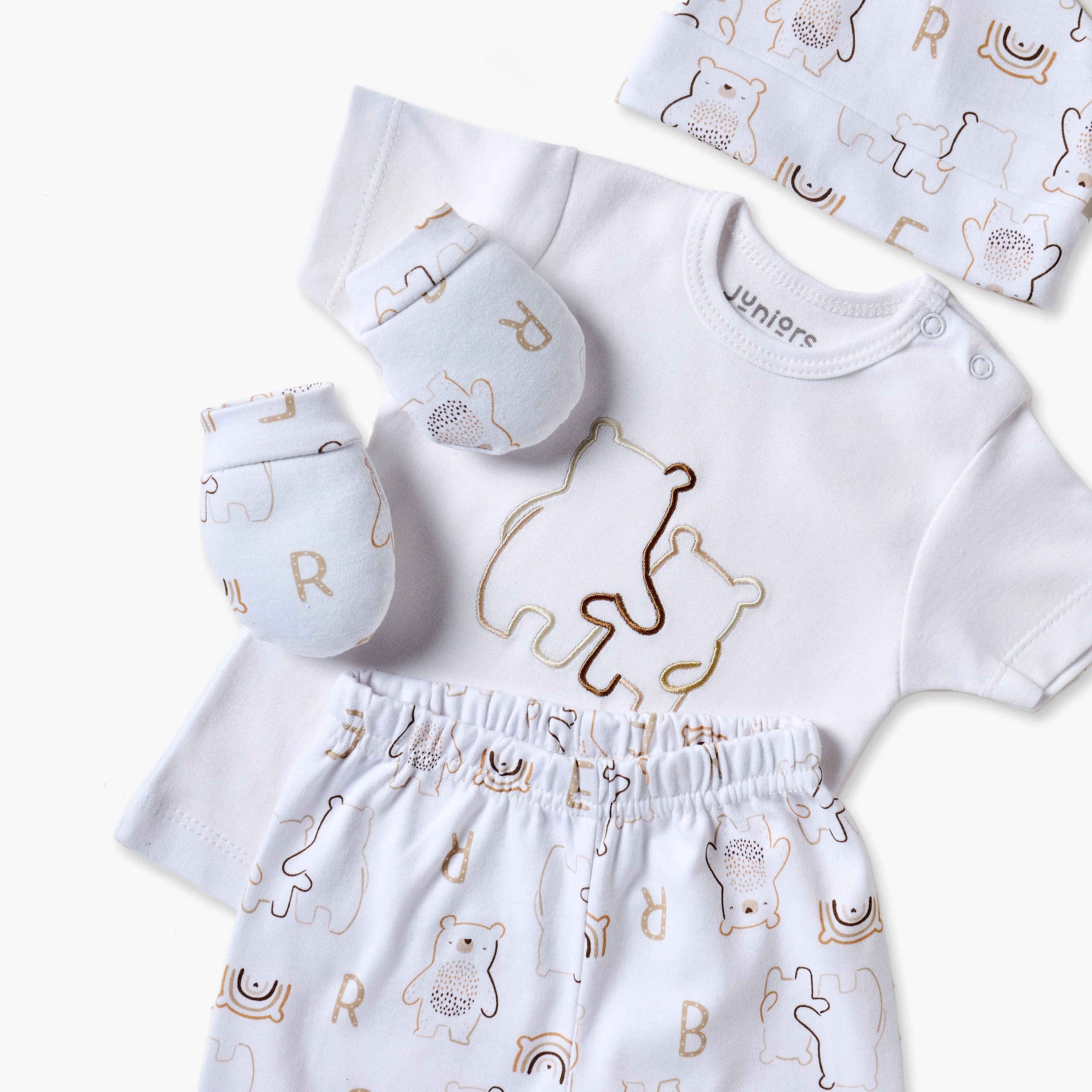 طقم هدايا ملابس بطبعات دب 7 قطع من جونيورز-baby-boys-clothing-setsandcoords-image-11