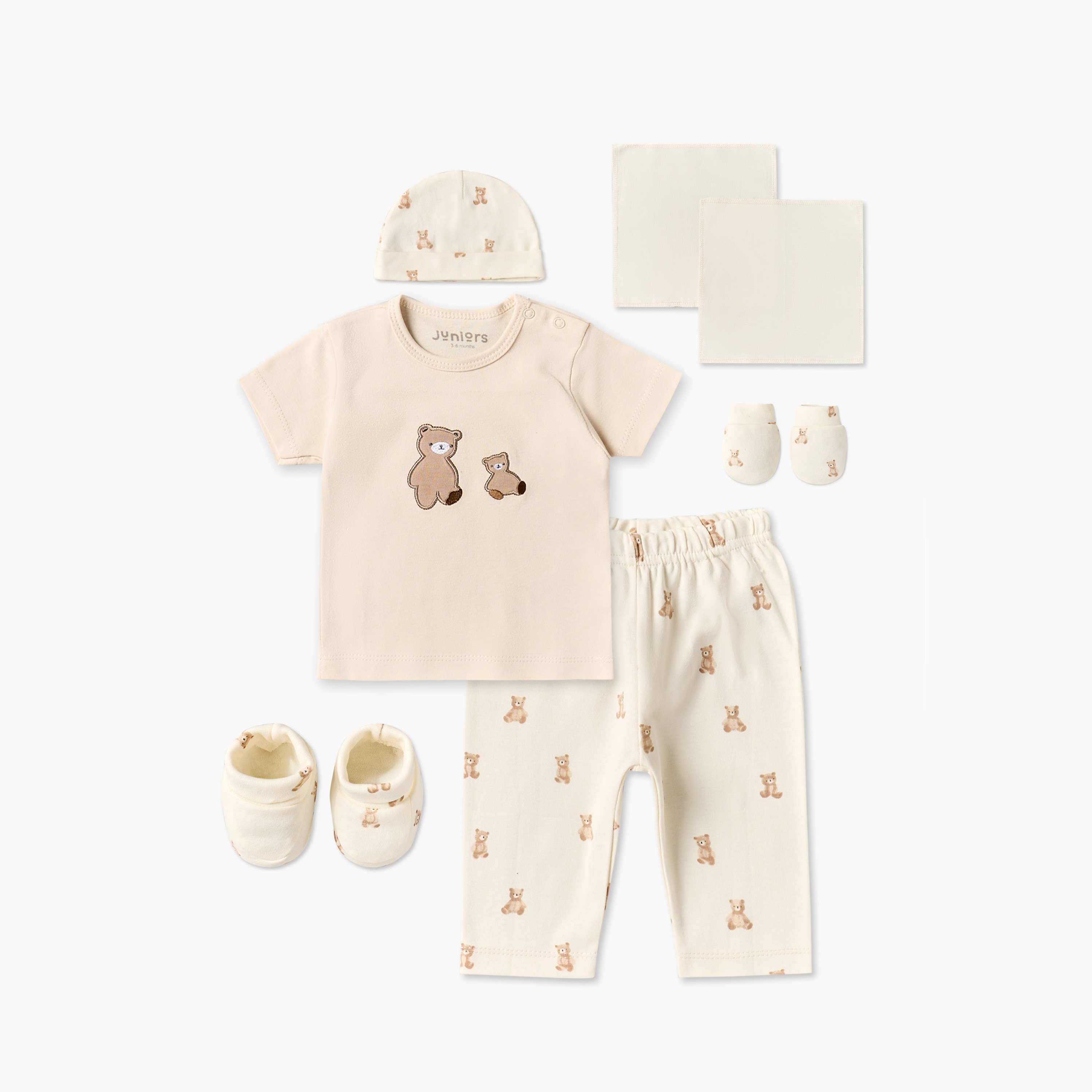 طقم من 8 قطع ملابس بطبعات من جونيورز-baby-boys-clothing-setsandcoords-image-1