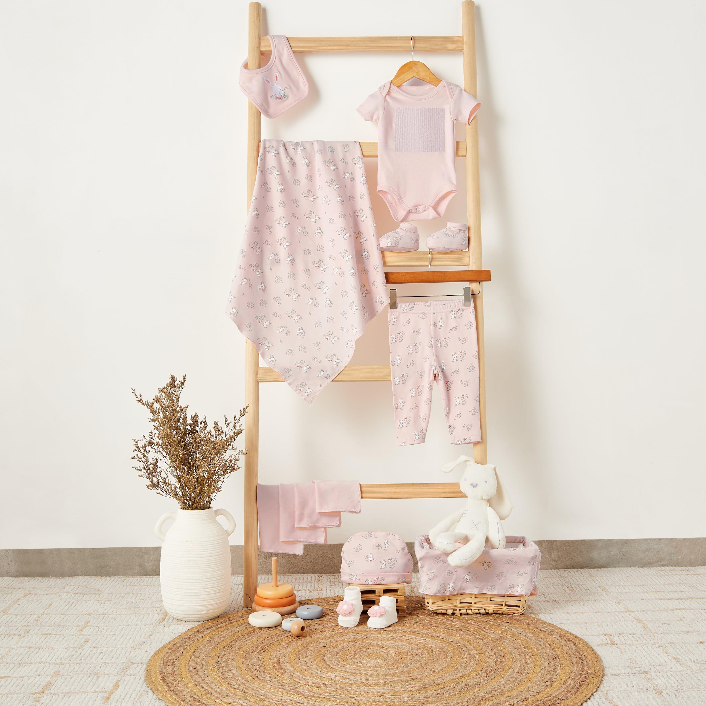 Set of 12 Juniors Clothing Gift Set with Bunny Print-baby-girls-clothing-setsandcoords-image-13