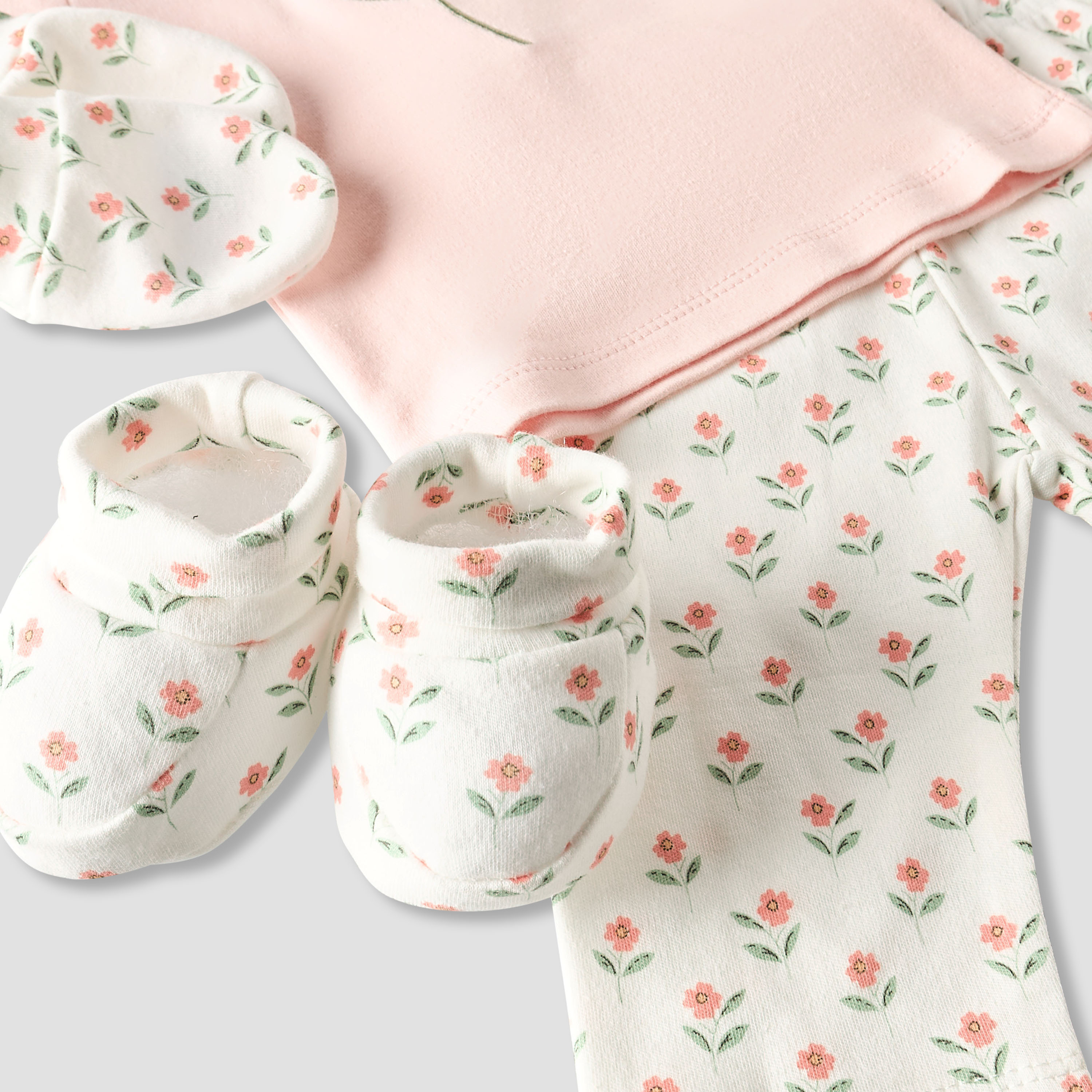 Set of 8 Juniors Clothing Gift Set with Floral Print-baby-girls-clothing-setsandcoords-image-10