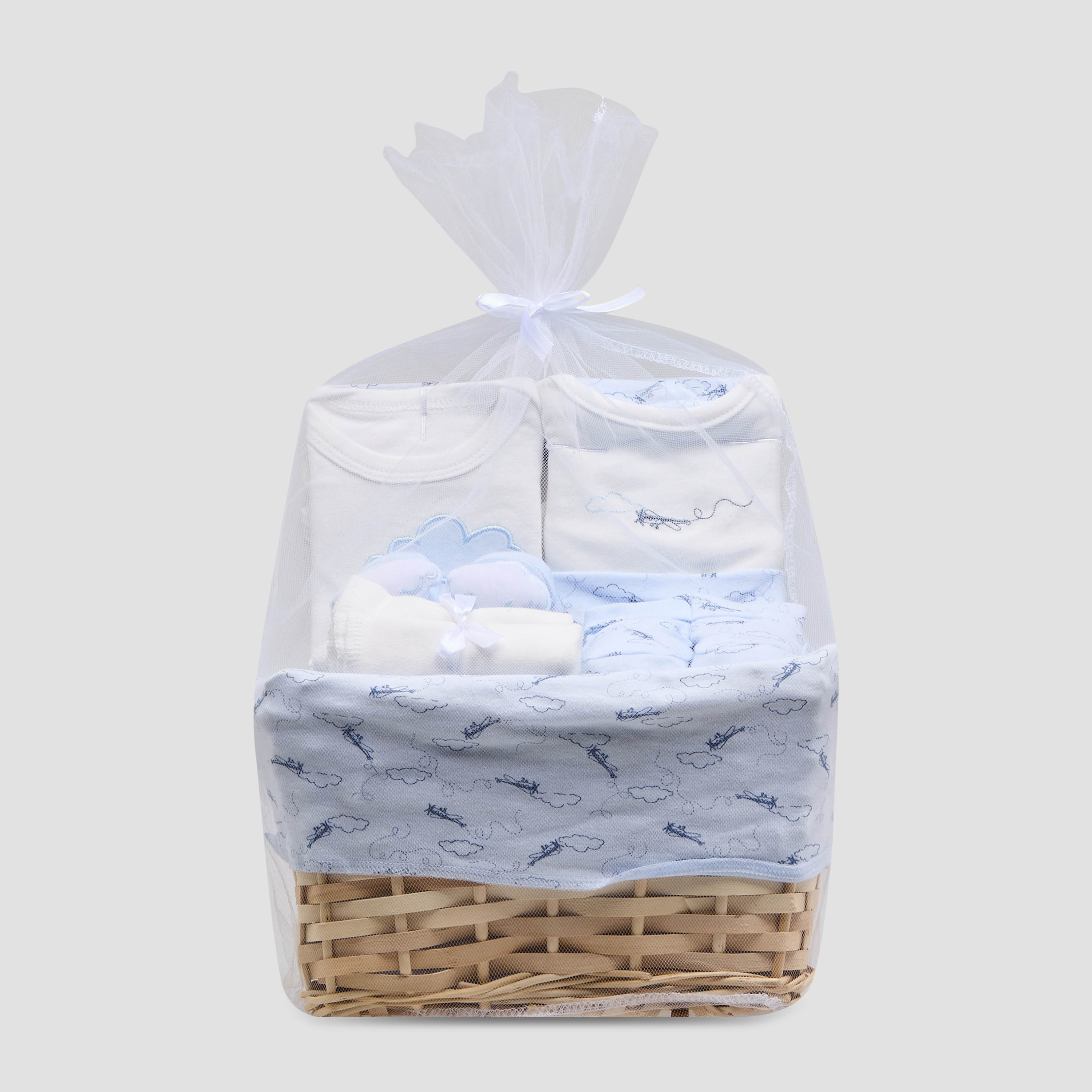 Set of 11 Juniors Clothing Gift Set with Aeroplane Print-baby-boys-clothing-setsandcoords-image-1