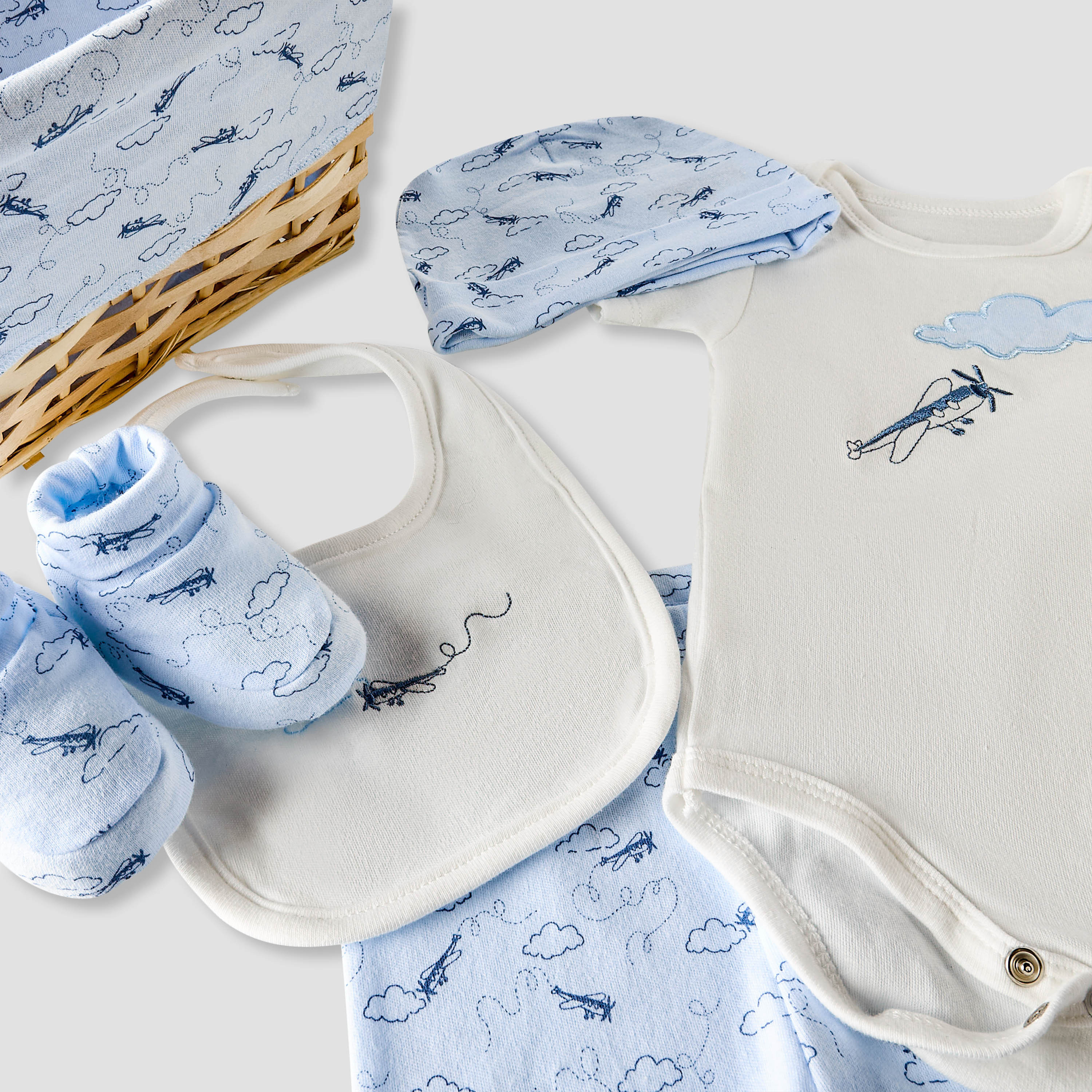 Set of 11 Juniors Clothing Gift Set with Aeroplane Print-baby-boys-clothing-setsandcoords-image-12