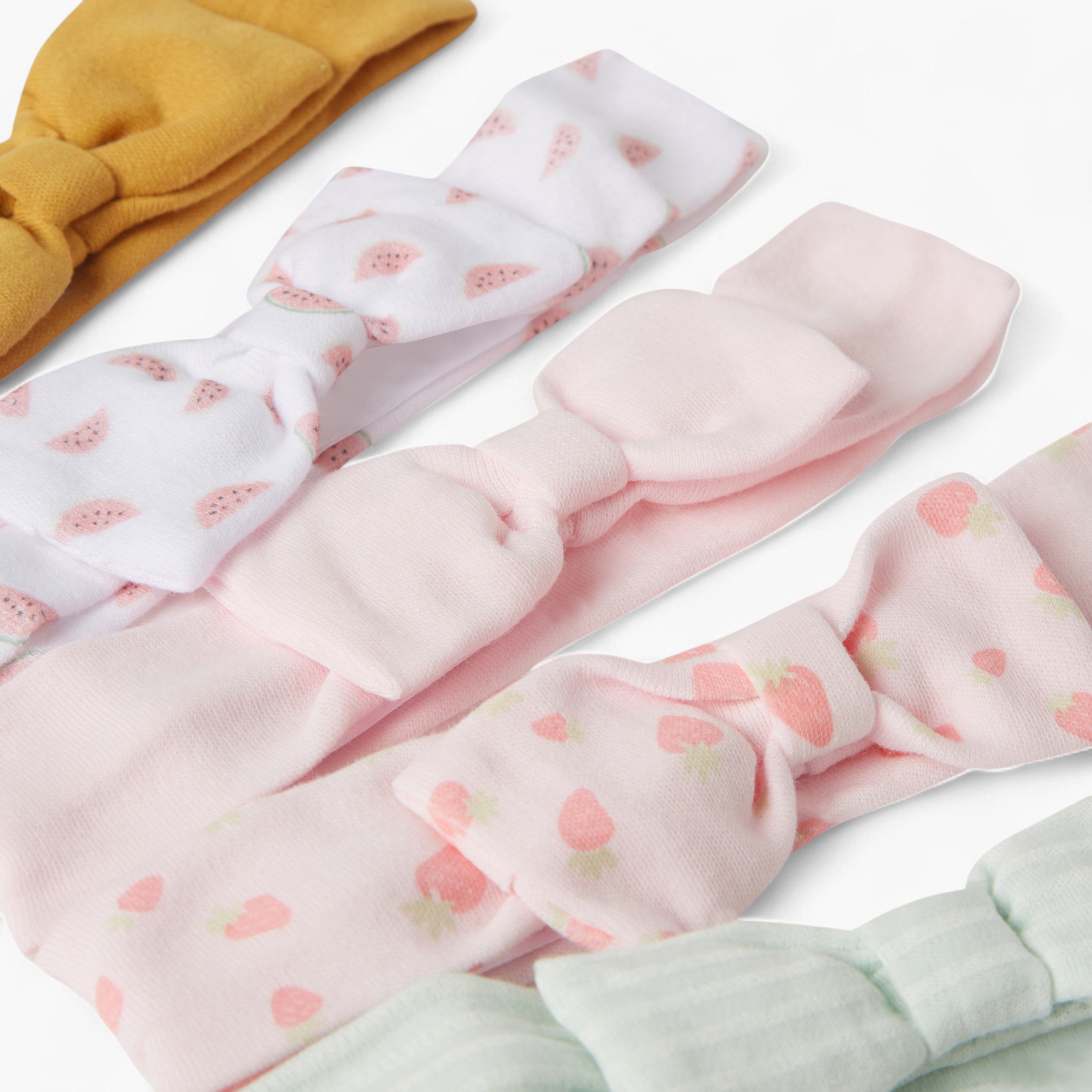 Juniors Assorted Headband with Bow Applique - Set of 5-baby-girls-accessories-hairaccessories-image-5