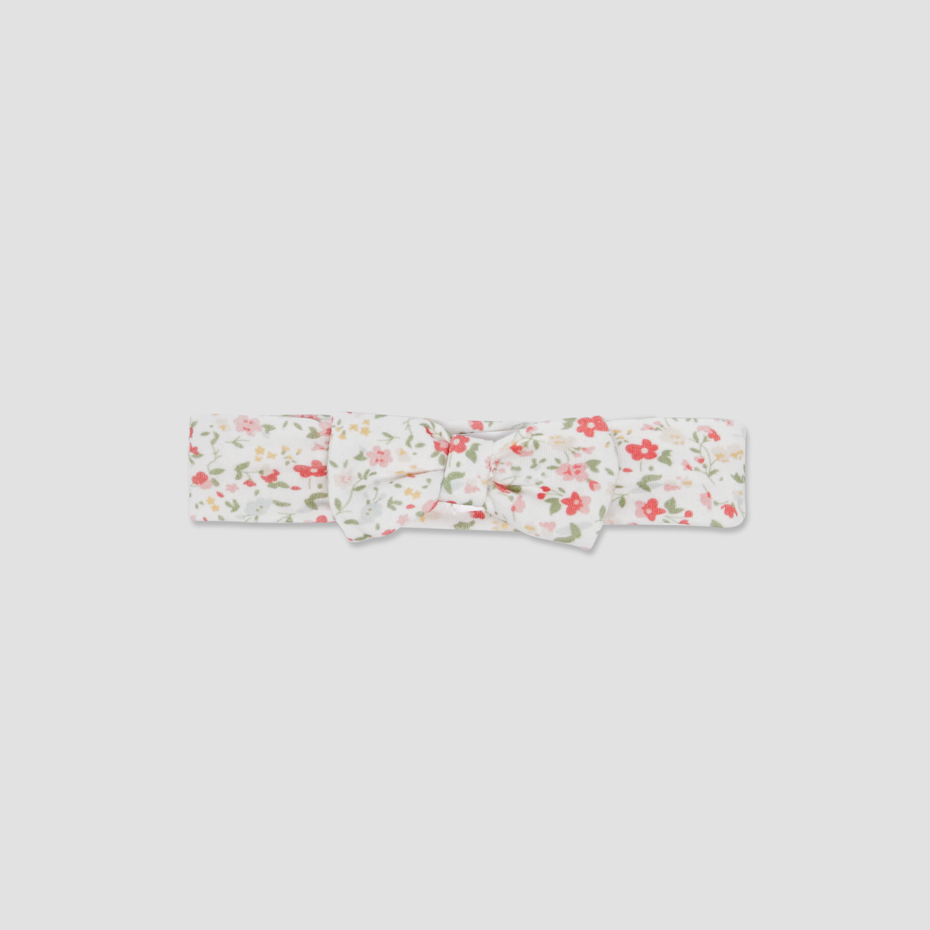 طقم شريطة رأس متنوعة للبنات مع فيونكة - قطن - طقم من 5 قطع من جونيورز-baby-girls-accessories-hairaccessories-image-2