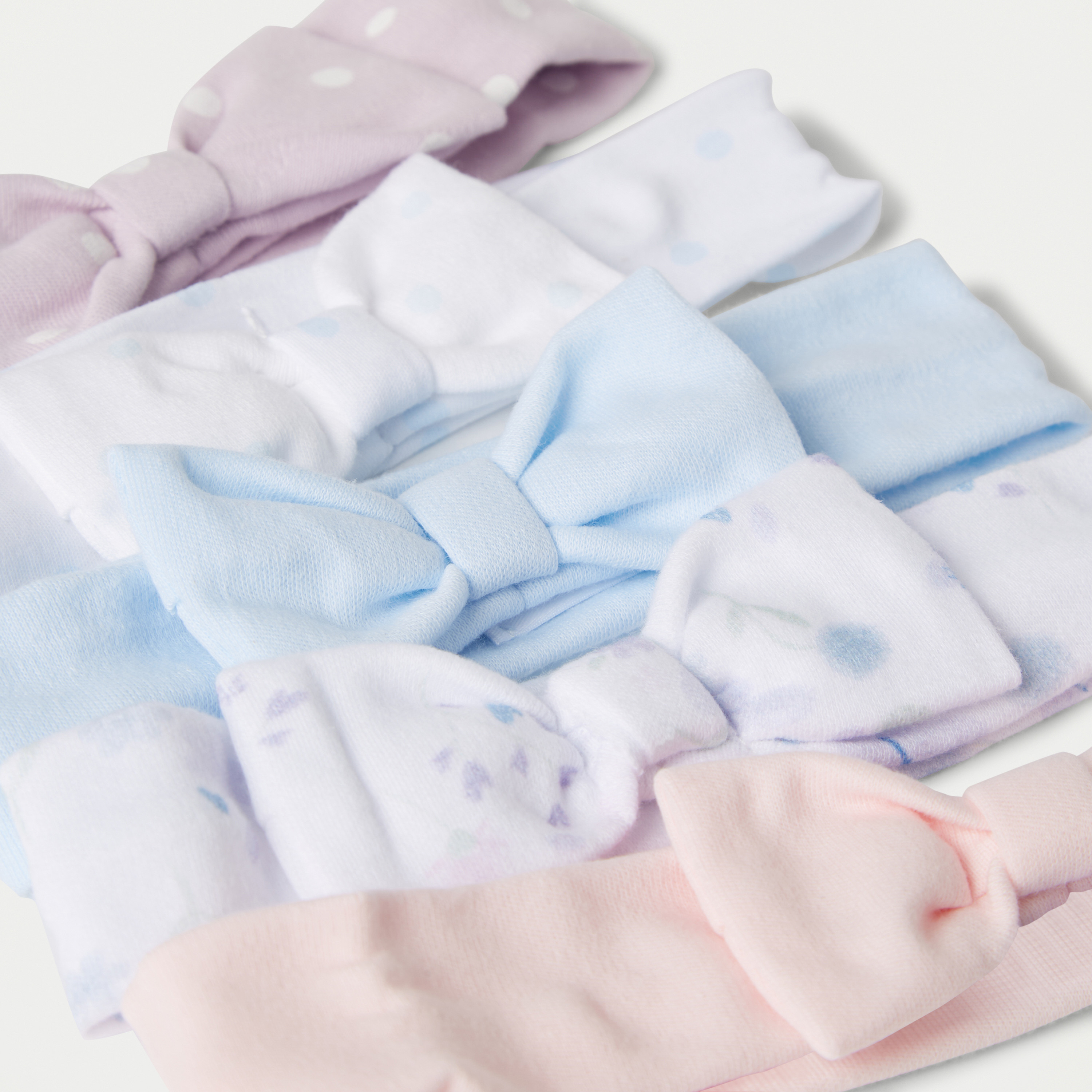 Juniors Assorted Headband with Bow Applique - Set of 5-baby-girls-accessories-hairaccessories-image-5