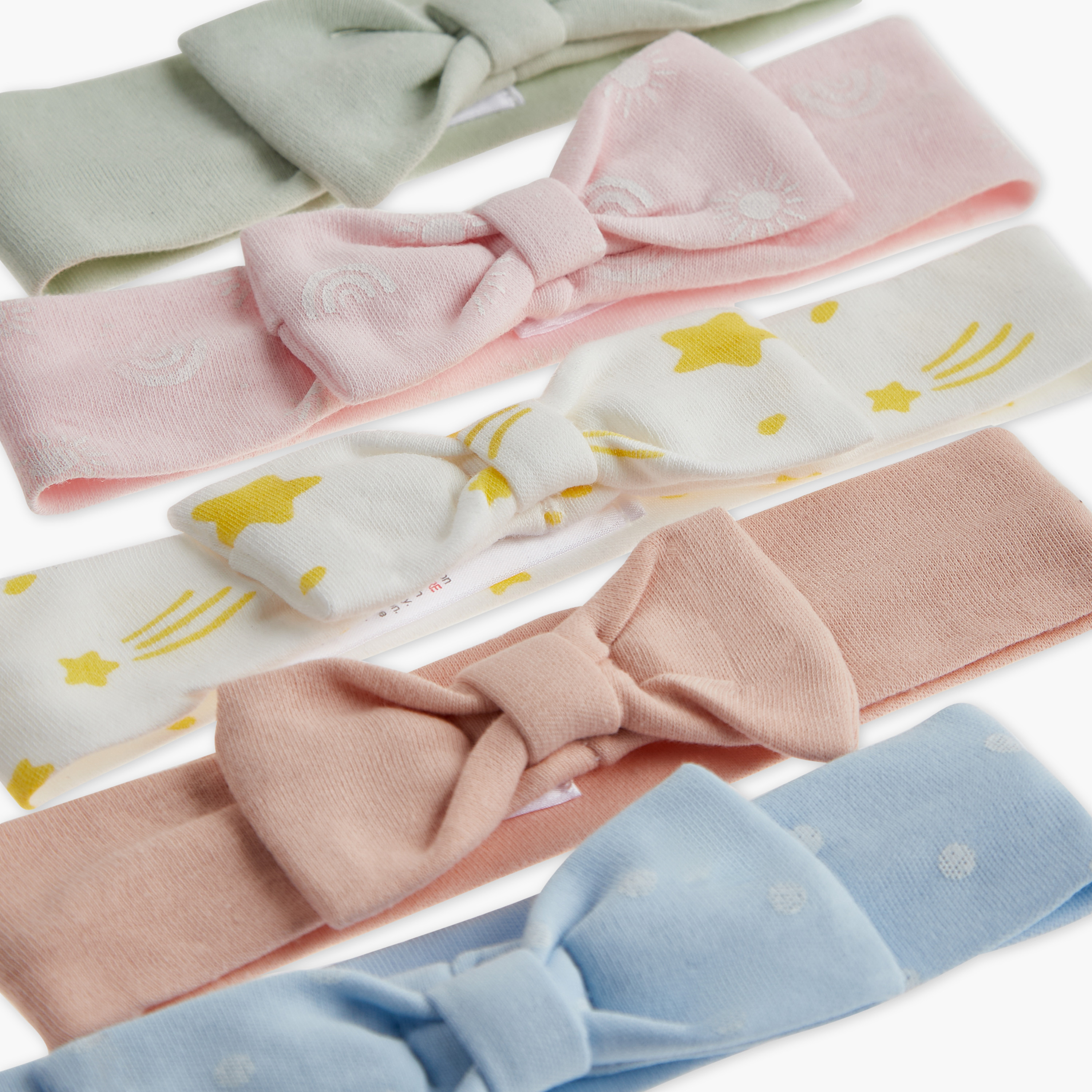 Juniors Bow Detail Headband - Set of 5-baby-girls-accessories-hairaccessories-image-9