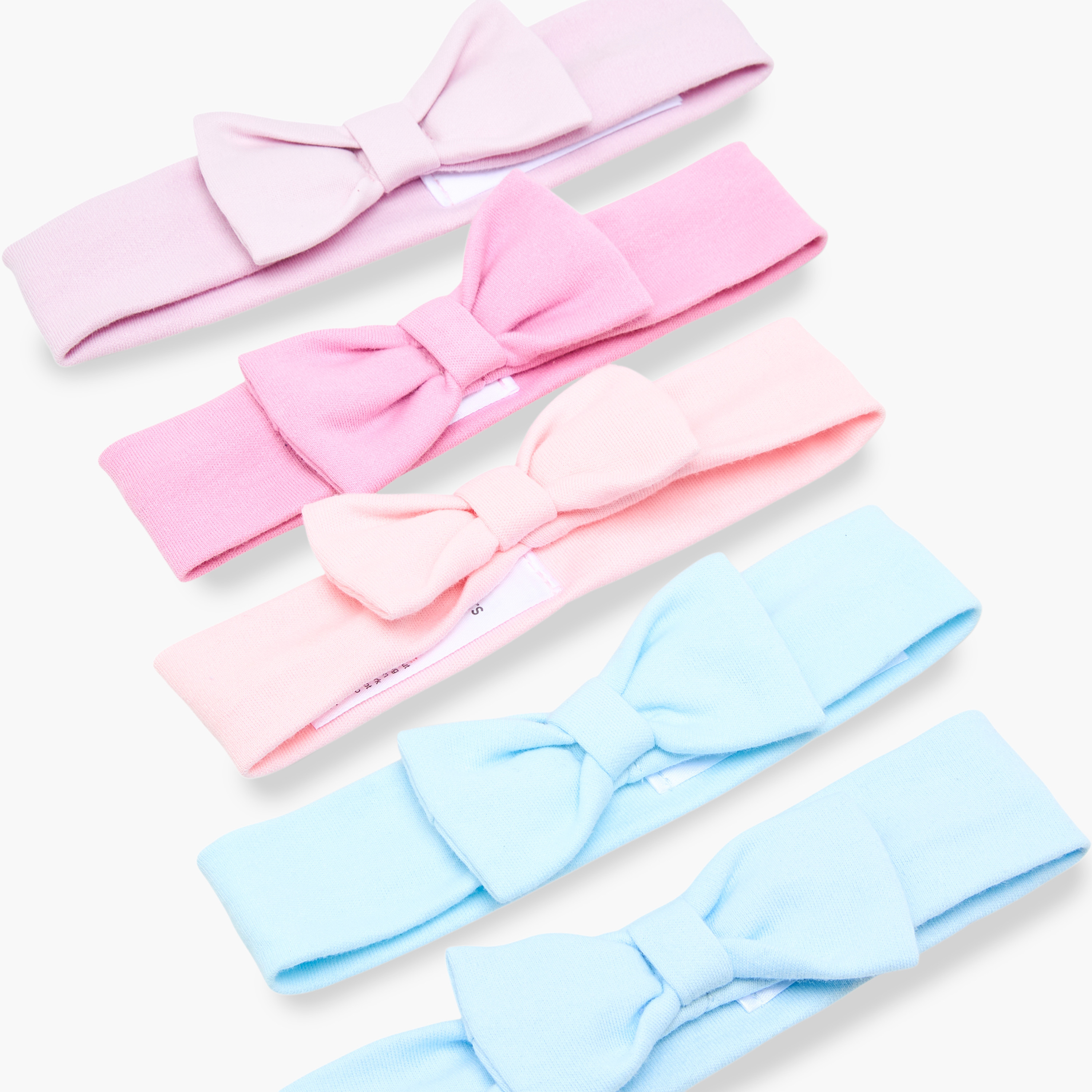 طقم من 5 - ربطة شعر بزينة فيونكة من جونيورز-baby-girls-accessories-hairaccessories-image-8