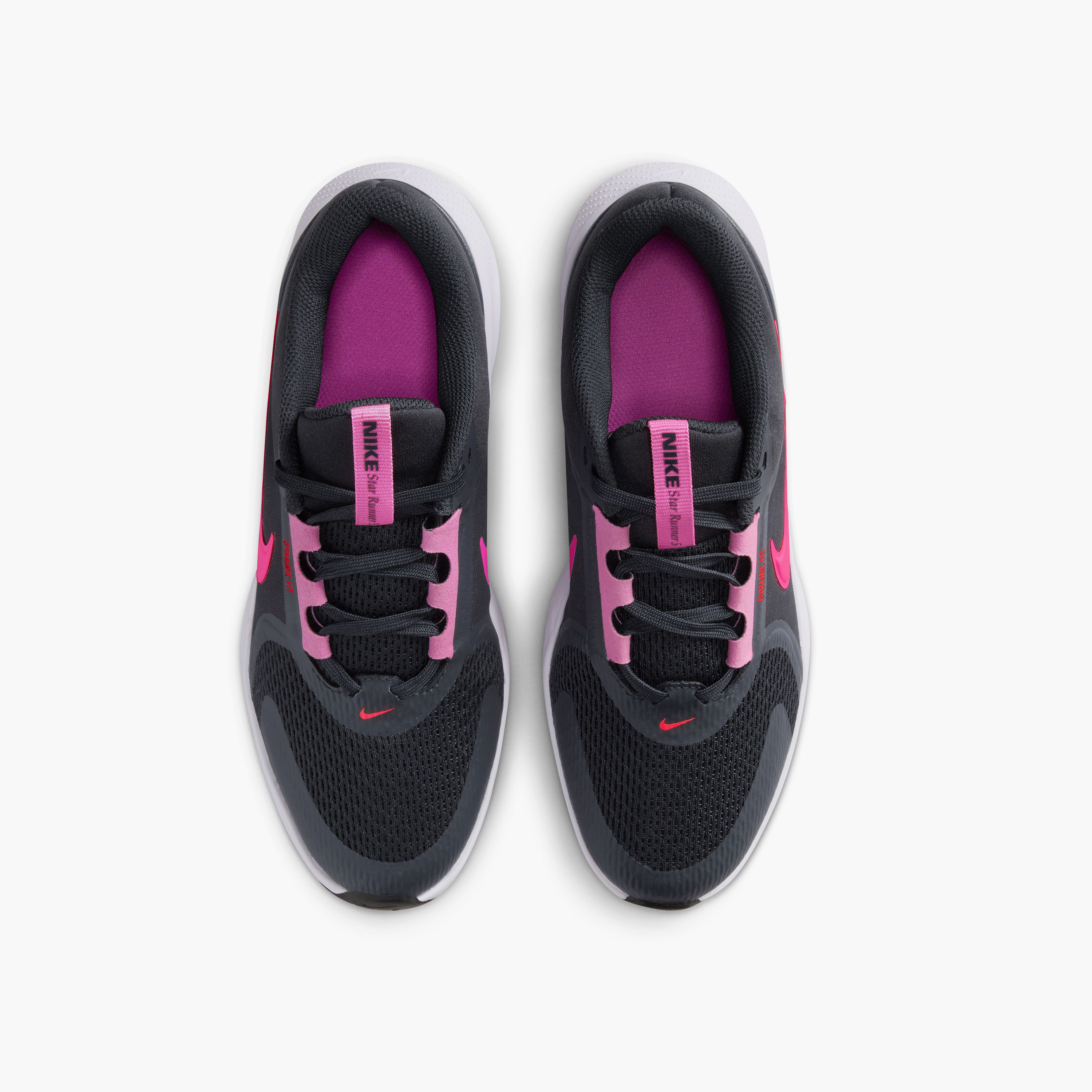 Nike Star Runner 5 Bungee Lace Running Shoes NKHF7004 | OE-girls-shoes-sports-image-5
