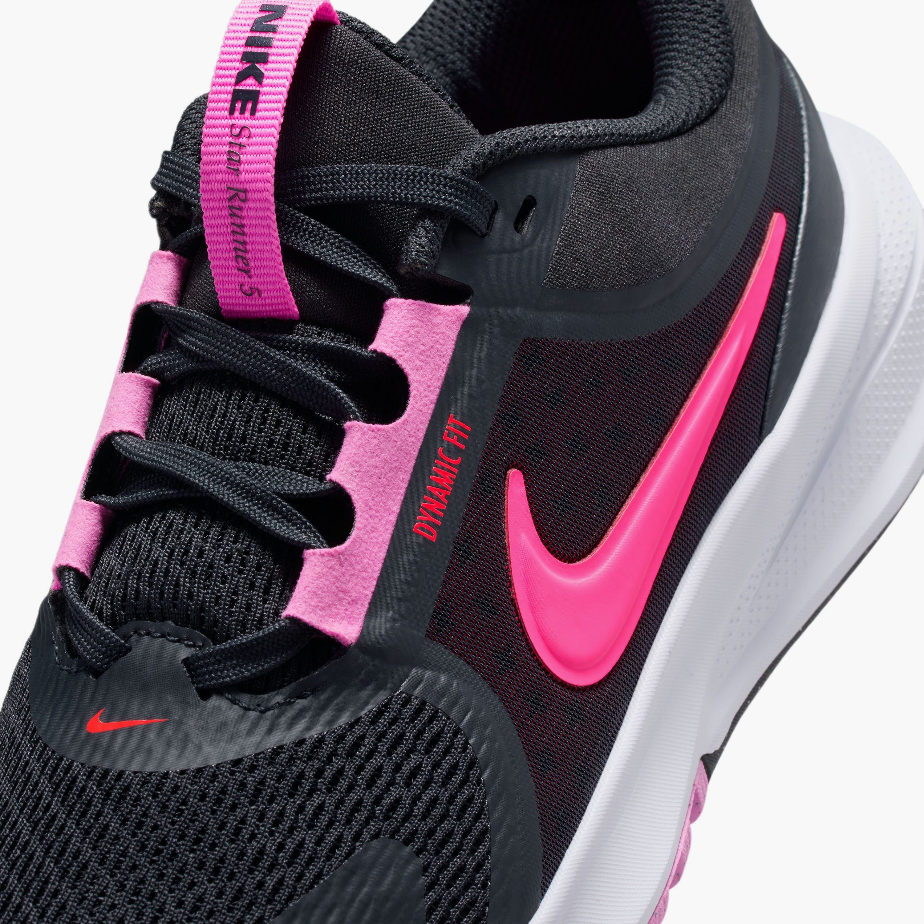 نايكي- حذاء جري ستار رانر 5 برباط مطاطي NKHF7004 | OE-girls-shoes-sports-image-8