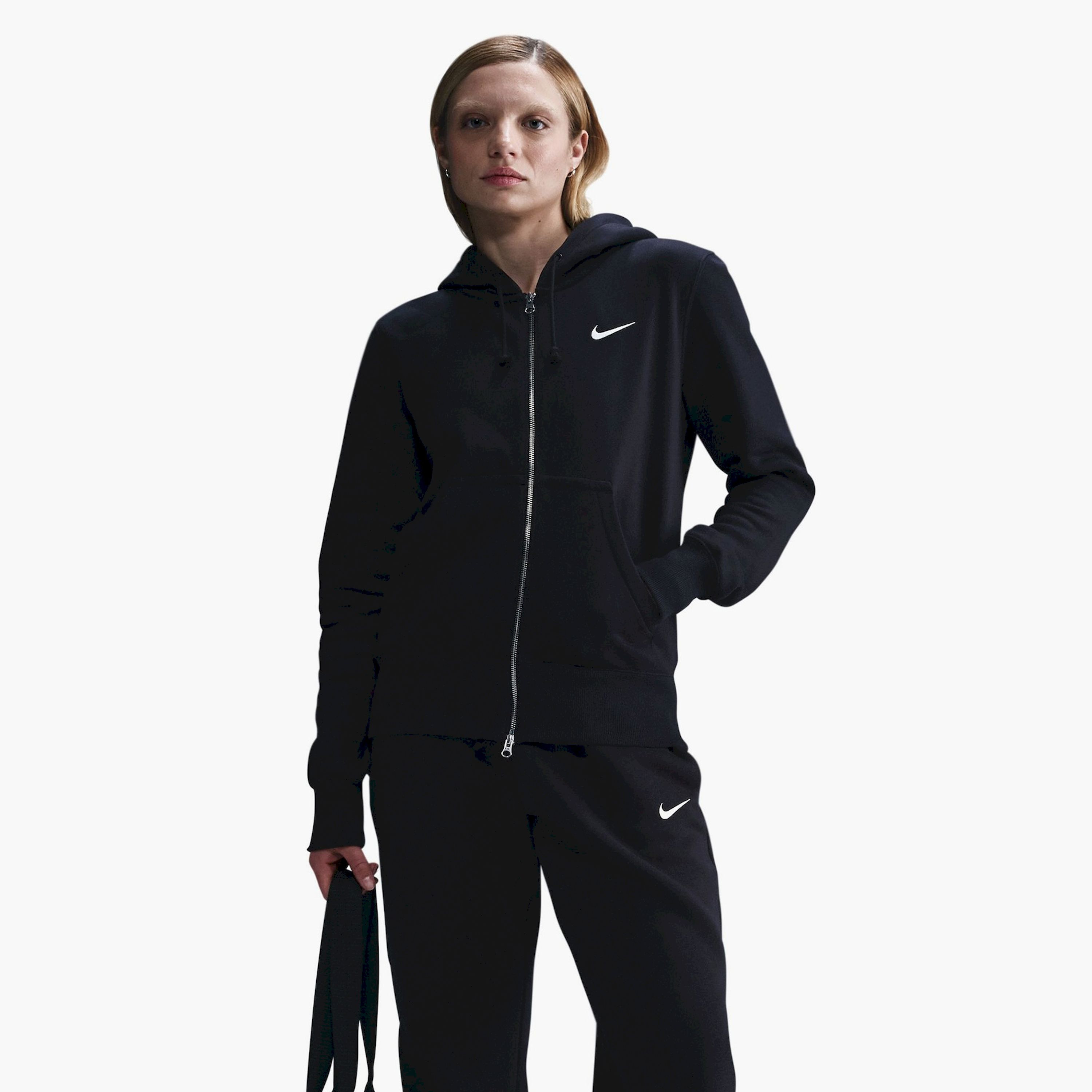 Nike Women's Sportswear Phoenix Fleece Full-Zip Hoodie NKHJ0995 | OE-women-winterwear-hoodiesandsweatshirts-sweatshirts-image-1