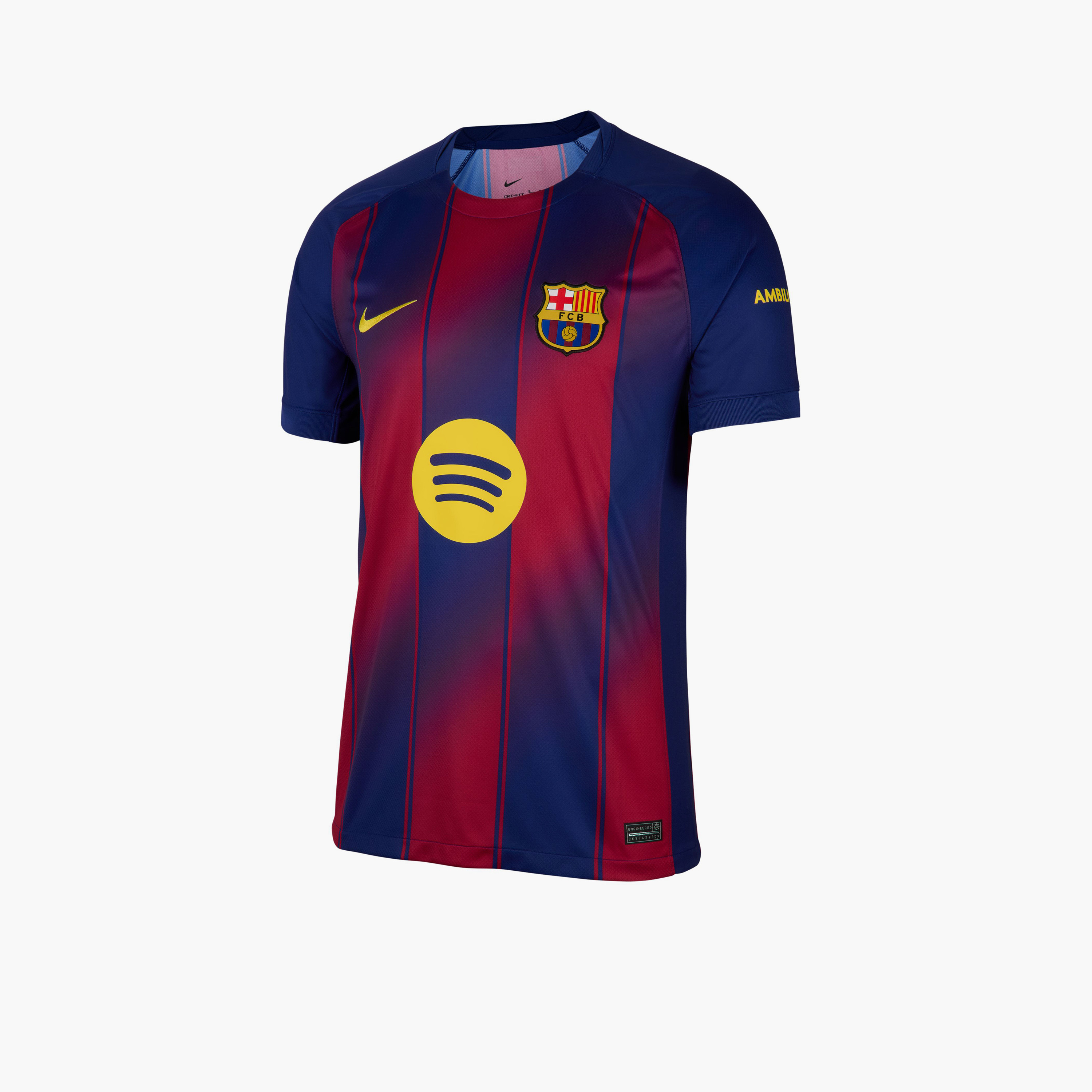 Nike Men's FC Barcelona 25/26 Home Dri-FIT Stadium Jersey Short Sleeve NKHJ4590 | OE-men-clothing-sportswearandactivewear-tshirtsandpolos-image-6