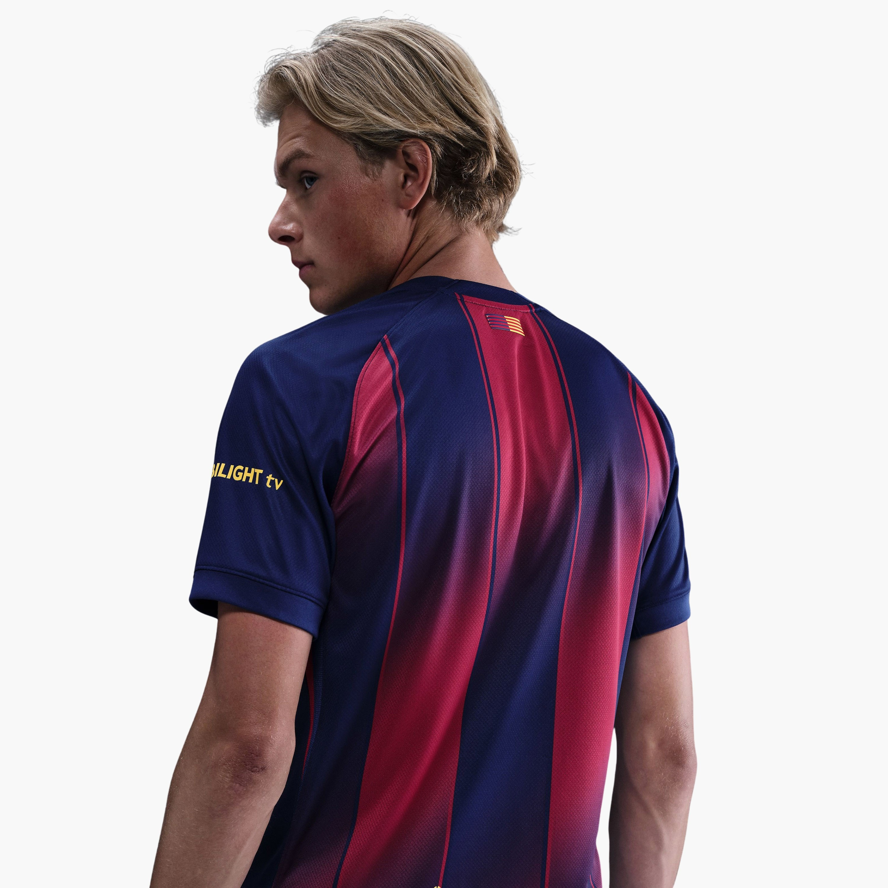 Nike Men's FC Barcelona 25/26 Home Dri-FIT Stadium Jersey Short Sleeve NKHJ4590 | OE-men-clothing-sportswearandactivewear-tshirtsandpolos-image-9