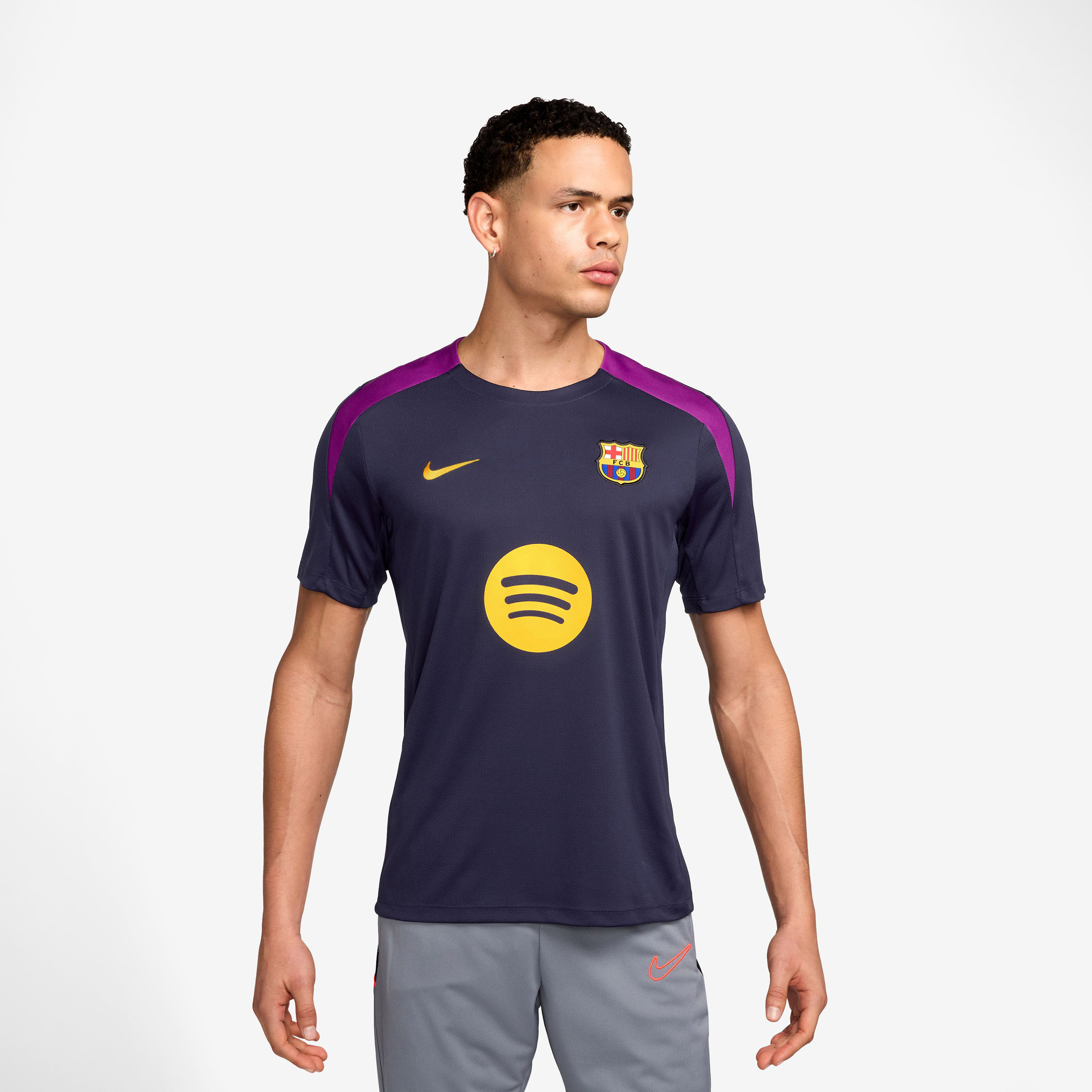Nike Men's FC Barcelona Dri-FIT Strike Short Sleeve Top NKHJ7752 | OE-men-clothing-sportswearandactivewear-tshirtsandpolos-image-1