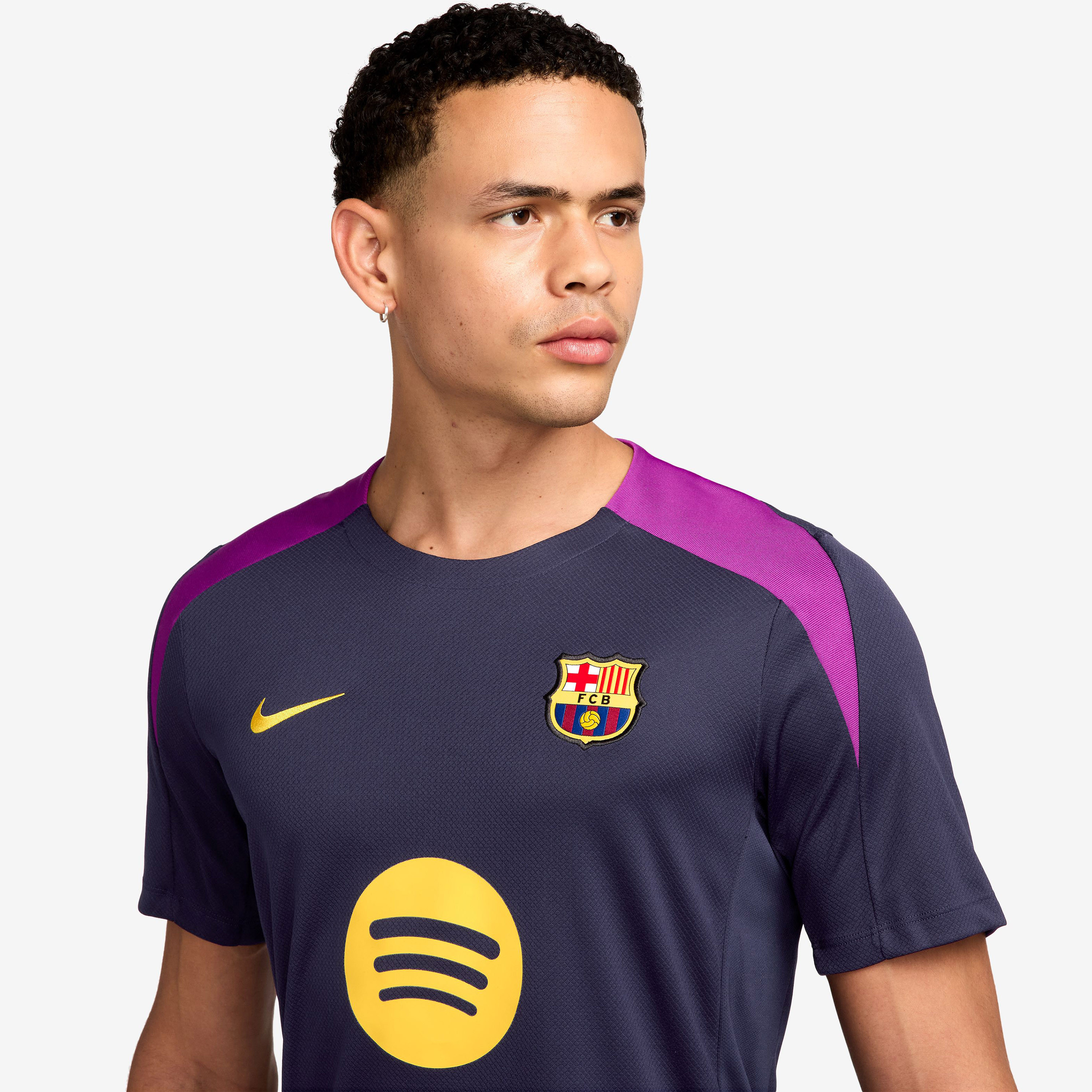 Nike Men's FC Barcelona Dri-FIT Strike Short Sleeve Top NKHJ7752 | OE-men-clothing-sportswearandactivewear-tshirtsandpolos-image-3