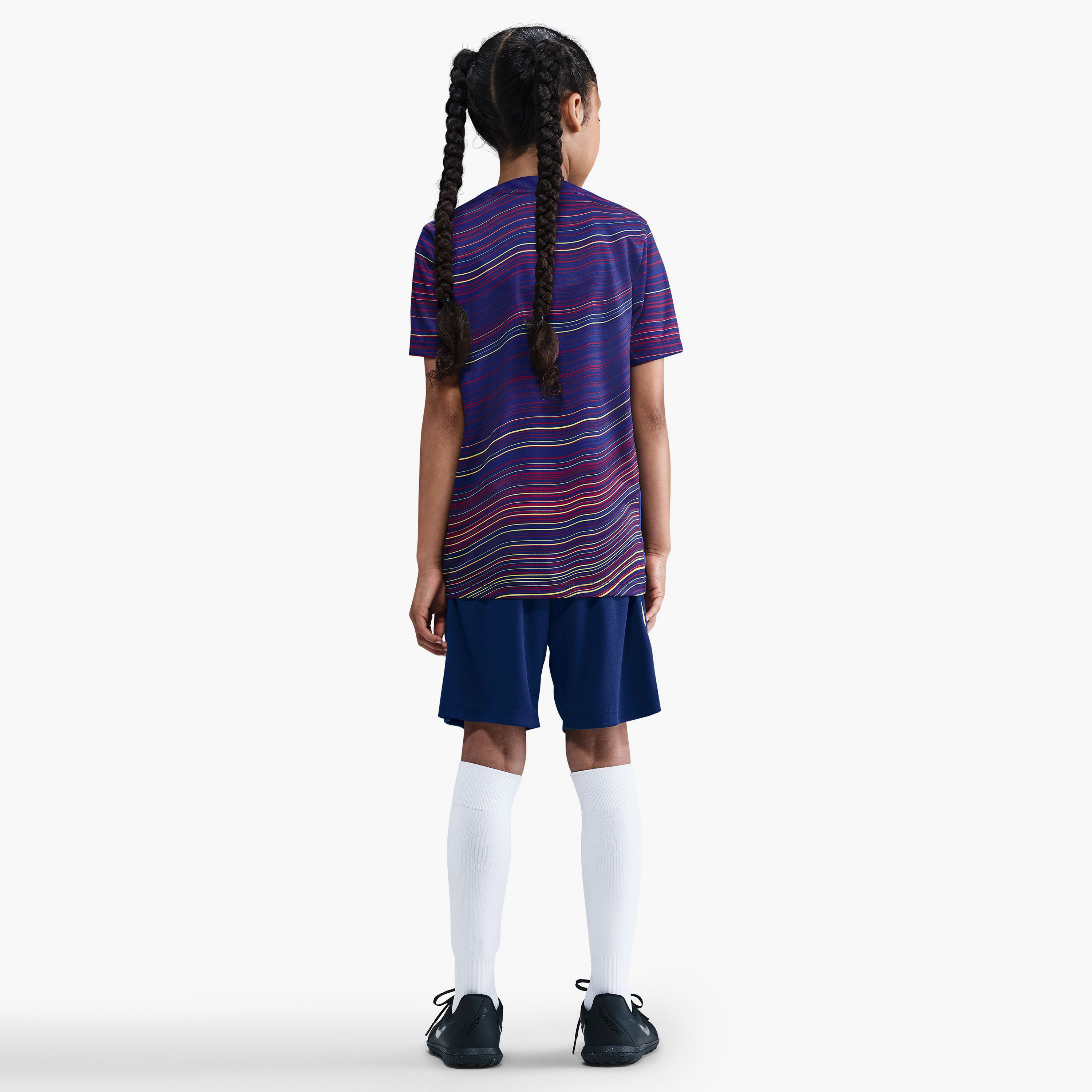 نايكي- بلوزة برشلونة هوم دراي-فت  برو بأكمام قصيرة NKHJ8070 | OE-sports-boys-clothing-tops-image-3