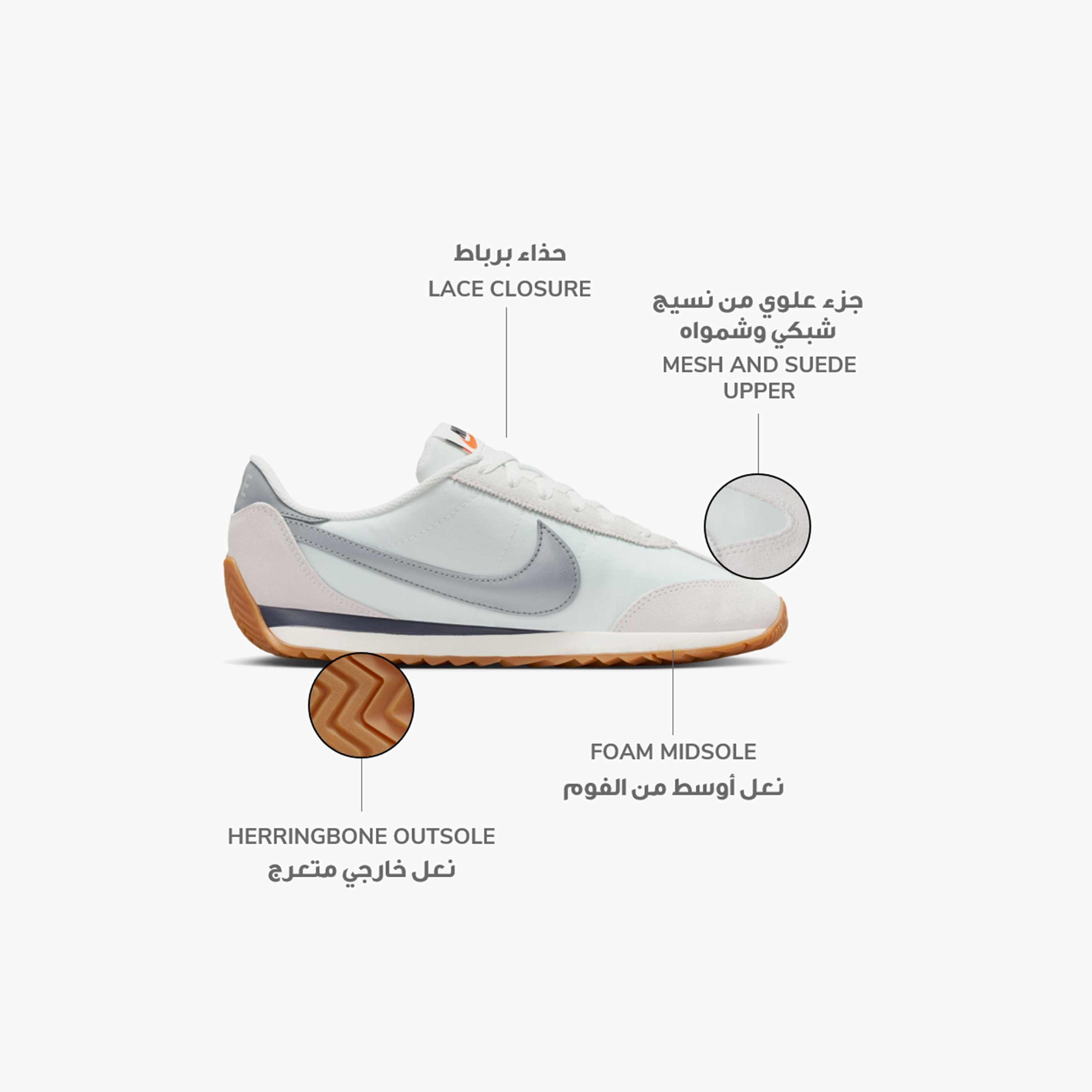 Nike Women Pacific Lace-Up Low Ankle Sneakers-women-shoes-sneakers-image-2