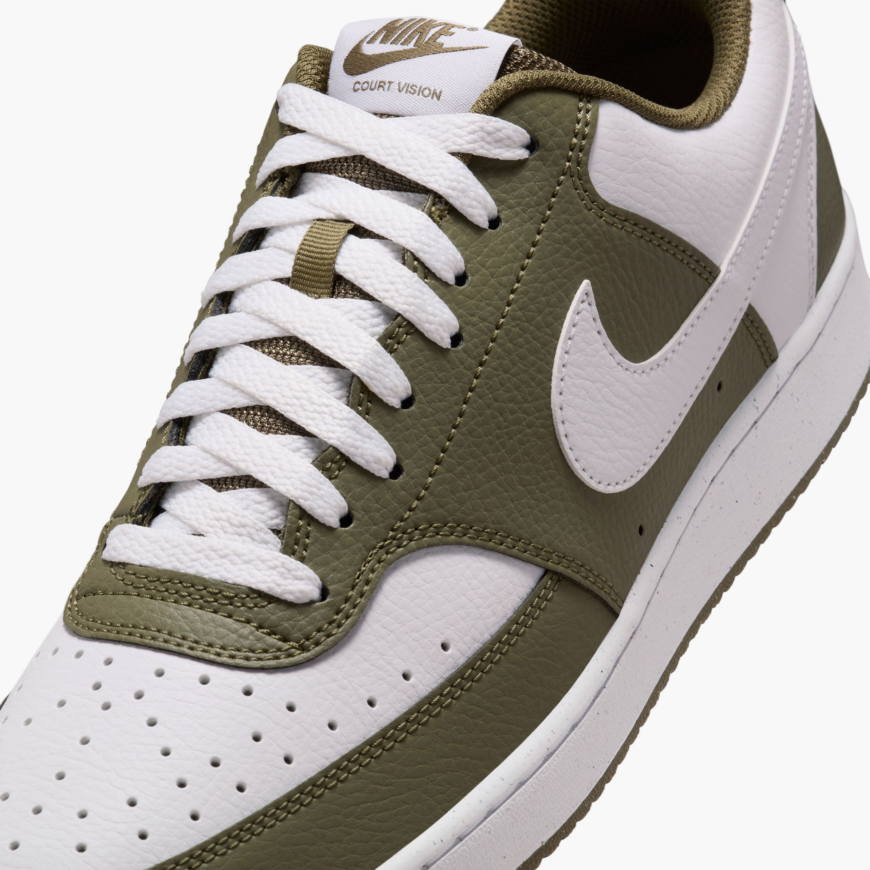 Nike Men's Court Vision LO NN P Lace-Up Low Ankle Sneakers NKHM9862 | OE-sports-men-shoes-image-8