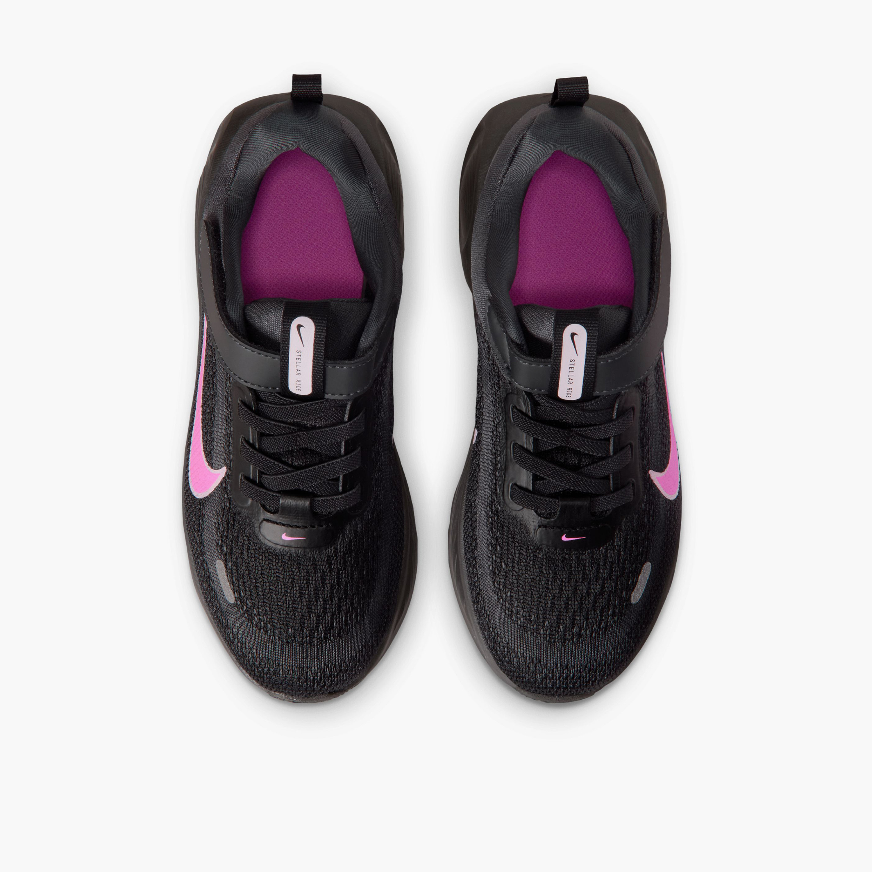 Nike Girls Stellar Ride PSV Hook & Loop Running Shoes-girls-shoes-sports-image-4