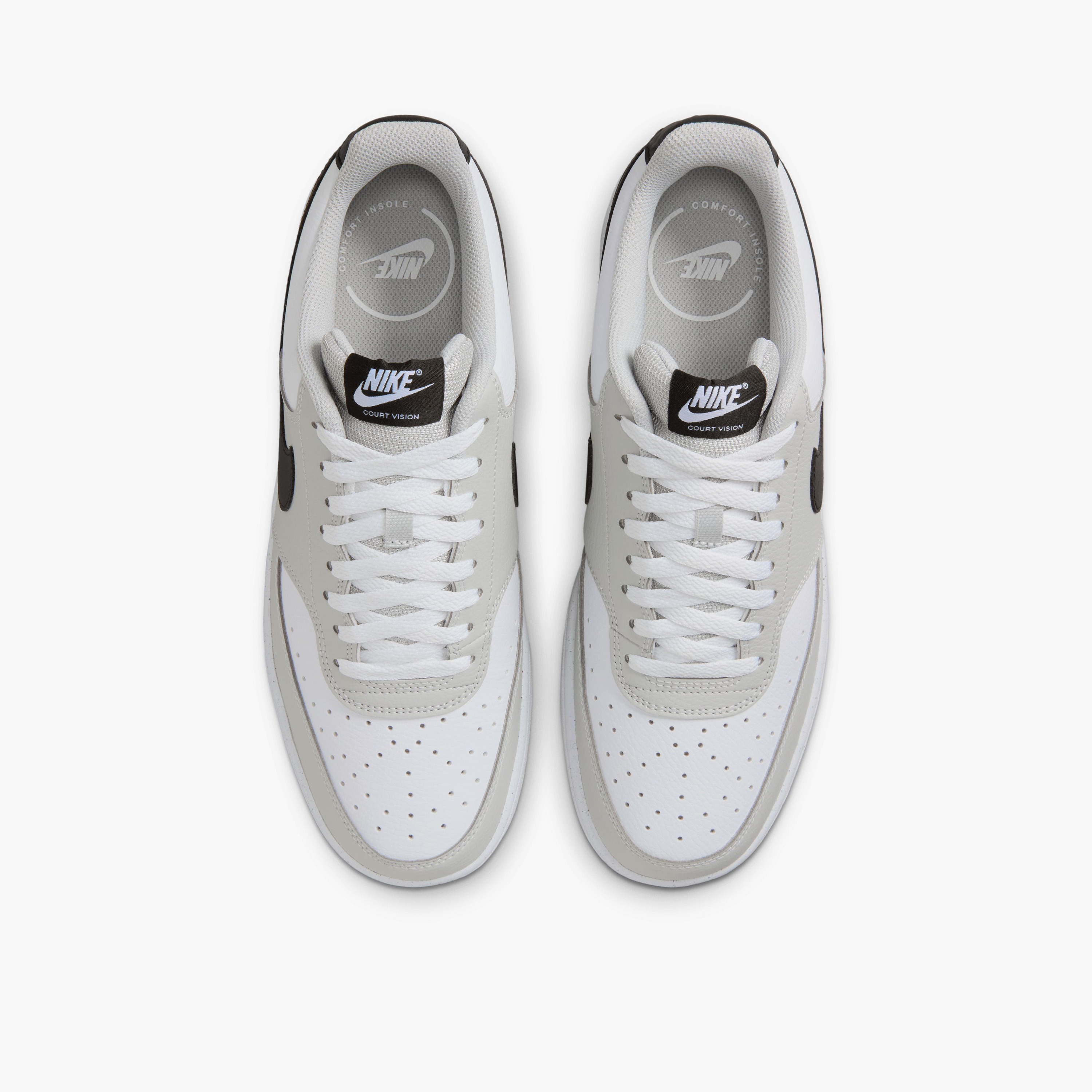 Nike Men Court Vision Lace-Up Low Ankle Sneakers-sports-men-shoes-image-4