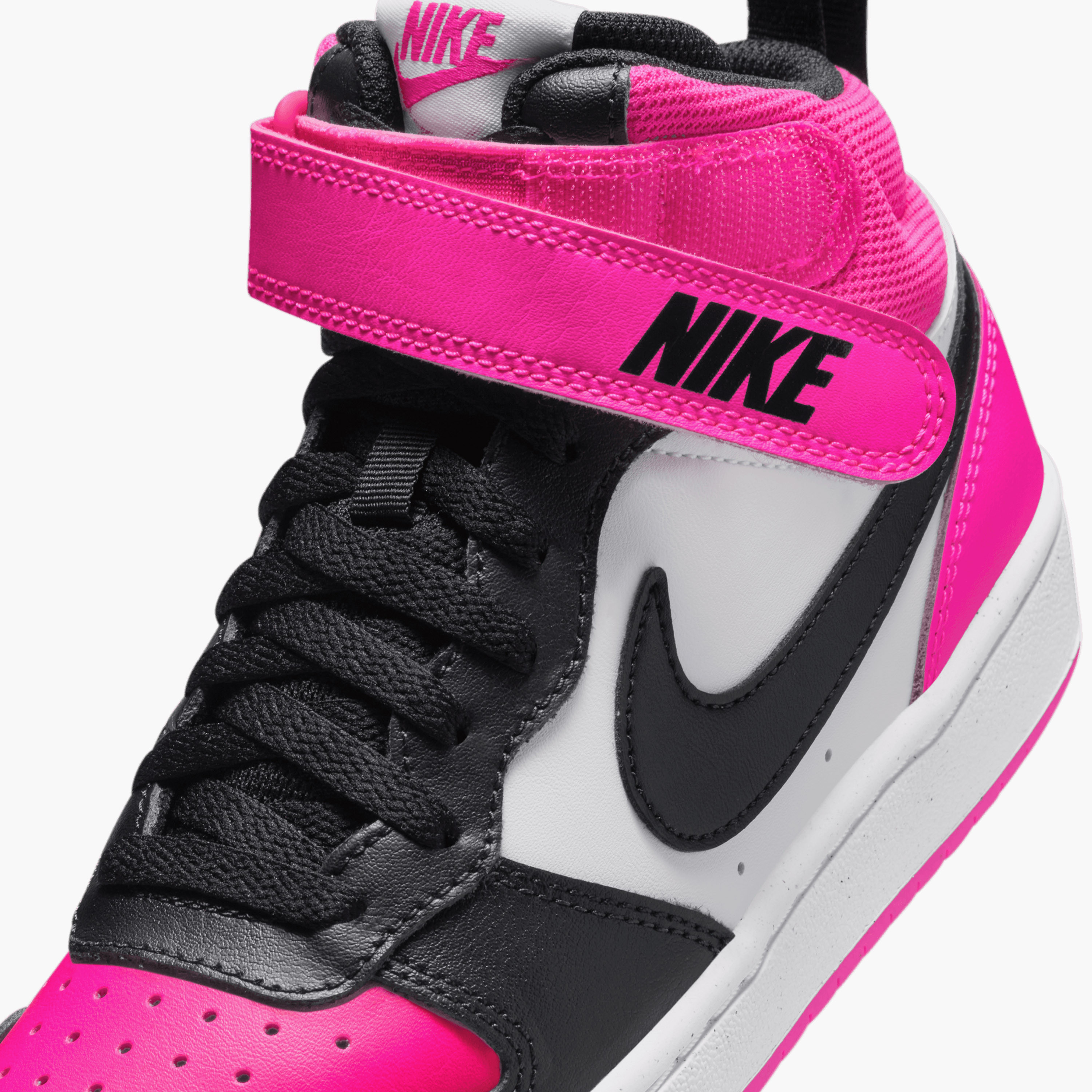 حذاء رياضي نايكي كورت بورو 2 بحزام لاصق وقصة متوسطة للبنات HV0933 | OE-girls-shoes-sneakers-image-7