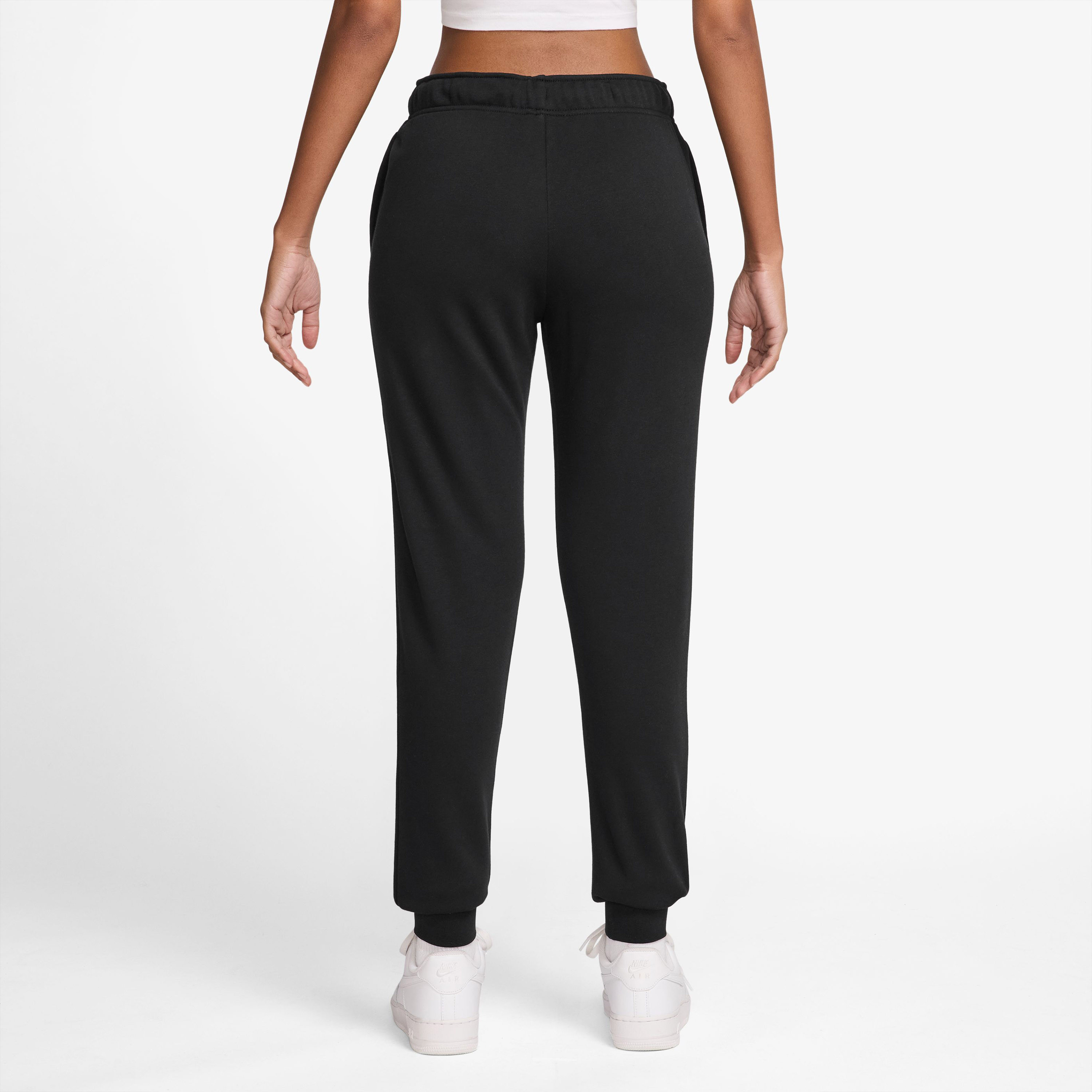 نايكي- بنطال نسائي رياضي كلوب من الصوف برسومات جرافيكية NKHV2346 | OE-women-clothing-bottoms-joggers-image-2