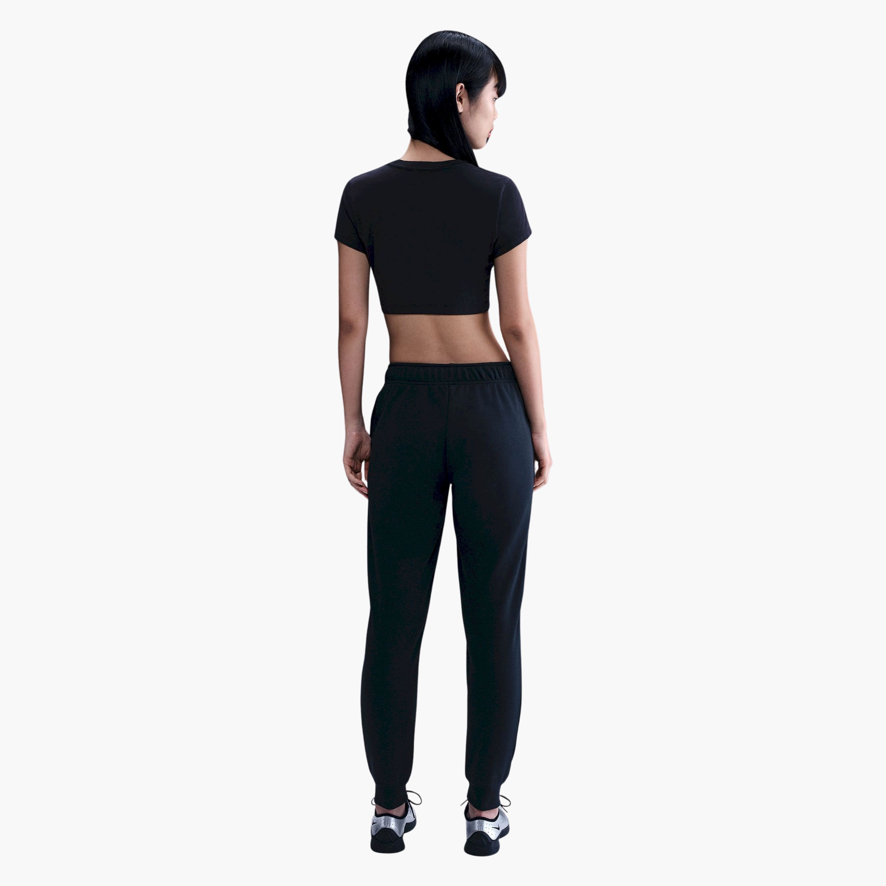 نايكي- بنطال نسائي رياضي كلوب من الصوف برسومات جرافيكية NKHV2346 | OE-women-clothing-bottoms-joggers-image-8