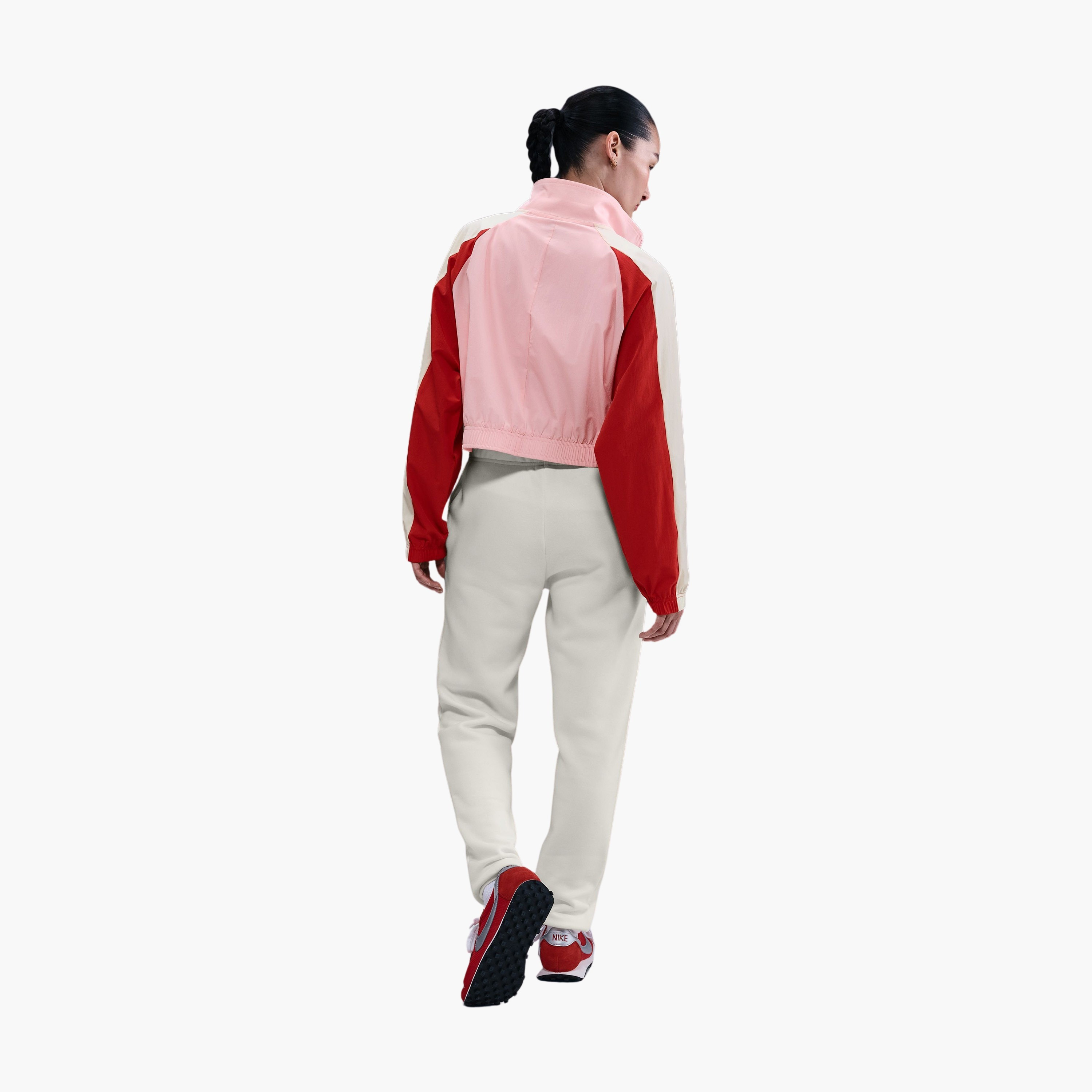 نايكي- بنطال نسائي رياضي كلوب من الصوف برسومات جرافيكية NKHV2346 | OE-women-clothing-bottoms-joggers-image-9